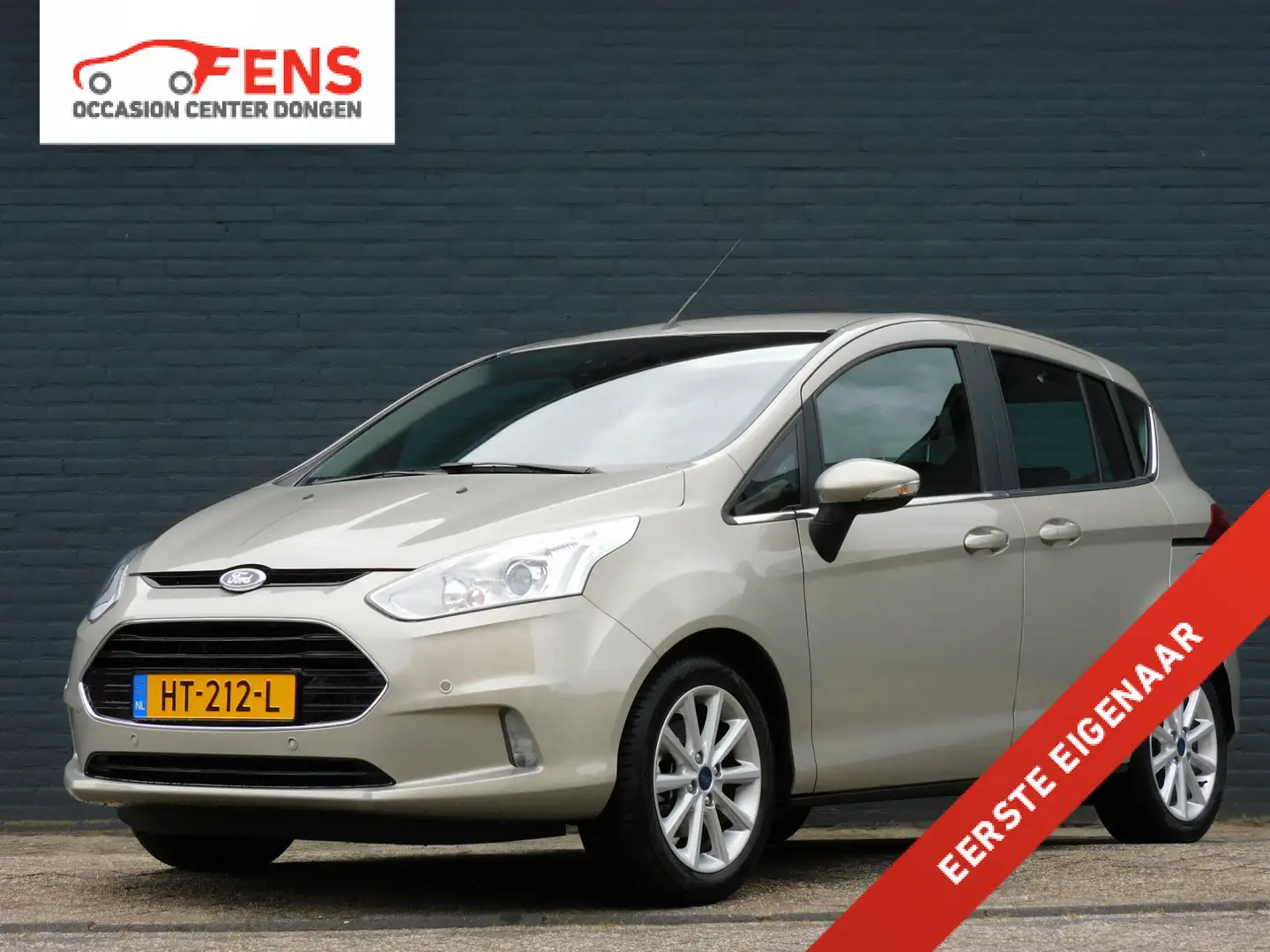 Ford B-Max 1.0 EcoBoost Titanium 1e EIGENAAR! FULLMAP NAVI! C Grau - 1