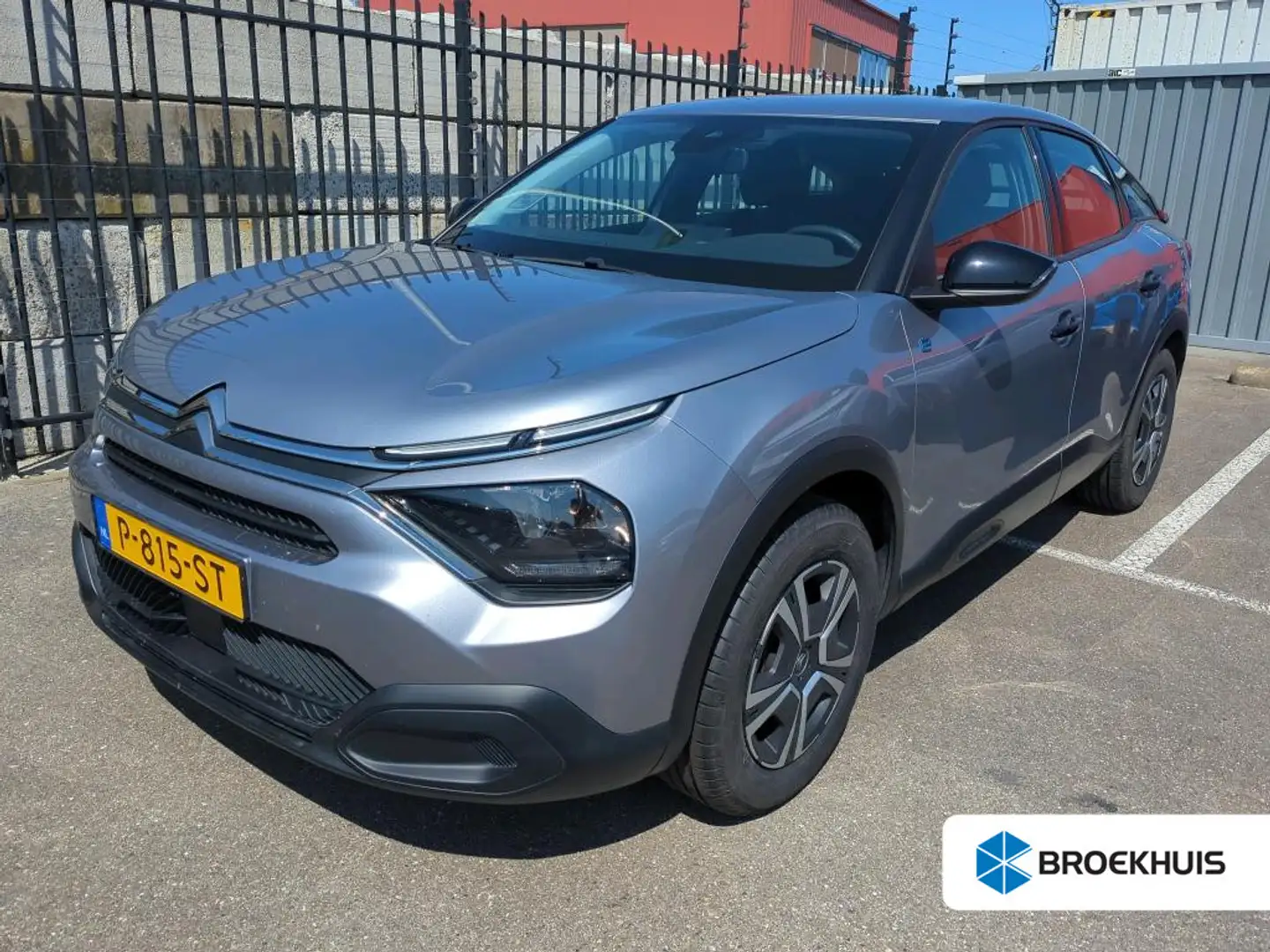 Citroen E-C4 Electric Live 50 kWh | Clima | Cruise | 3 Fase | DAB | Blue Grijs - 1