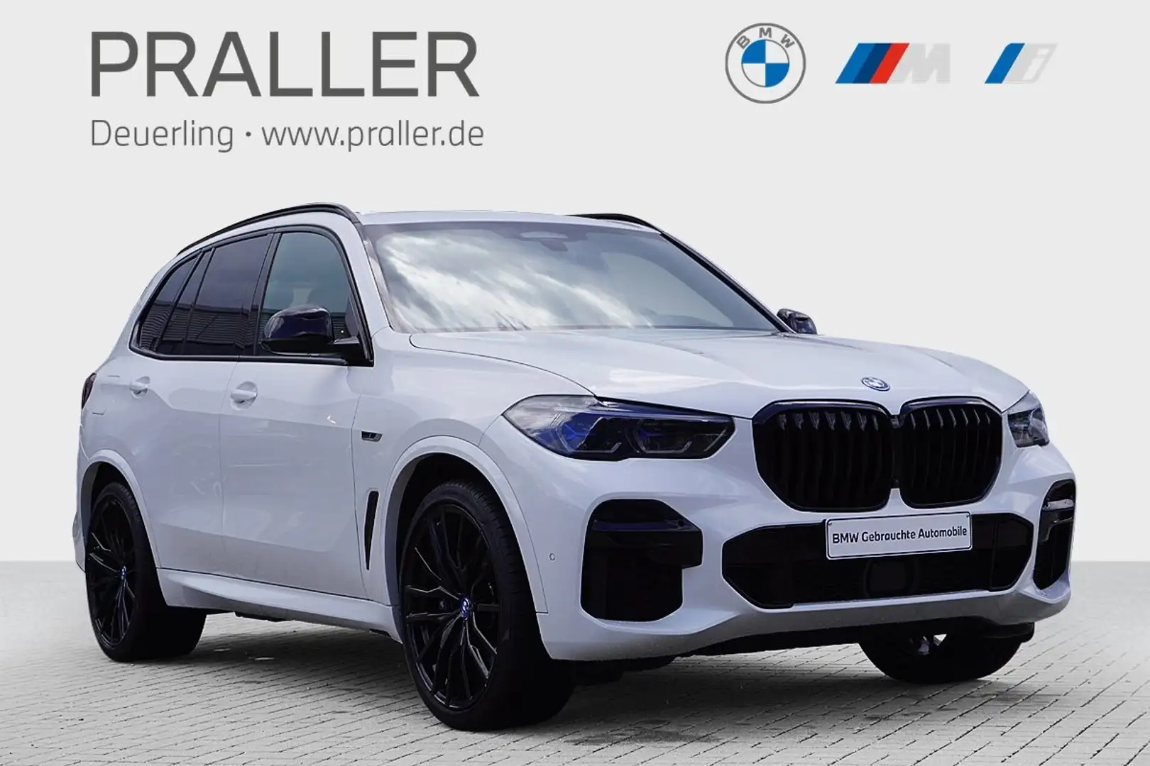 BMW X5 xDrive45e M Sport HeadUp 22" ACC 360Kamera Glasdac Weiß - 2