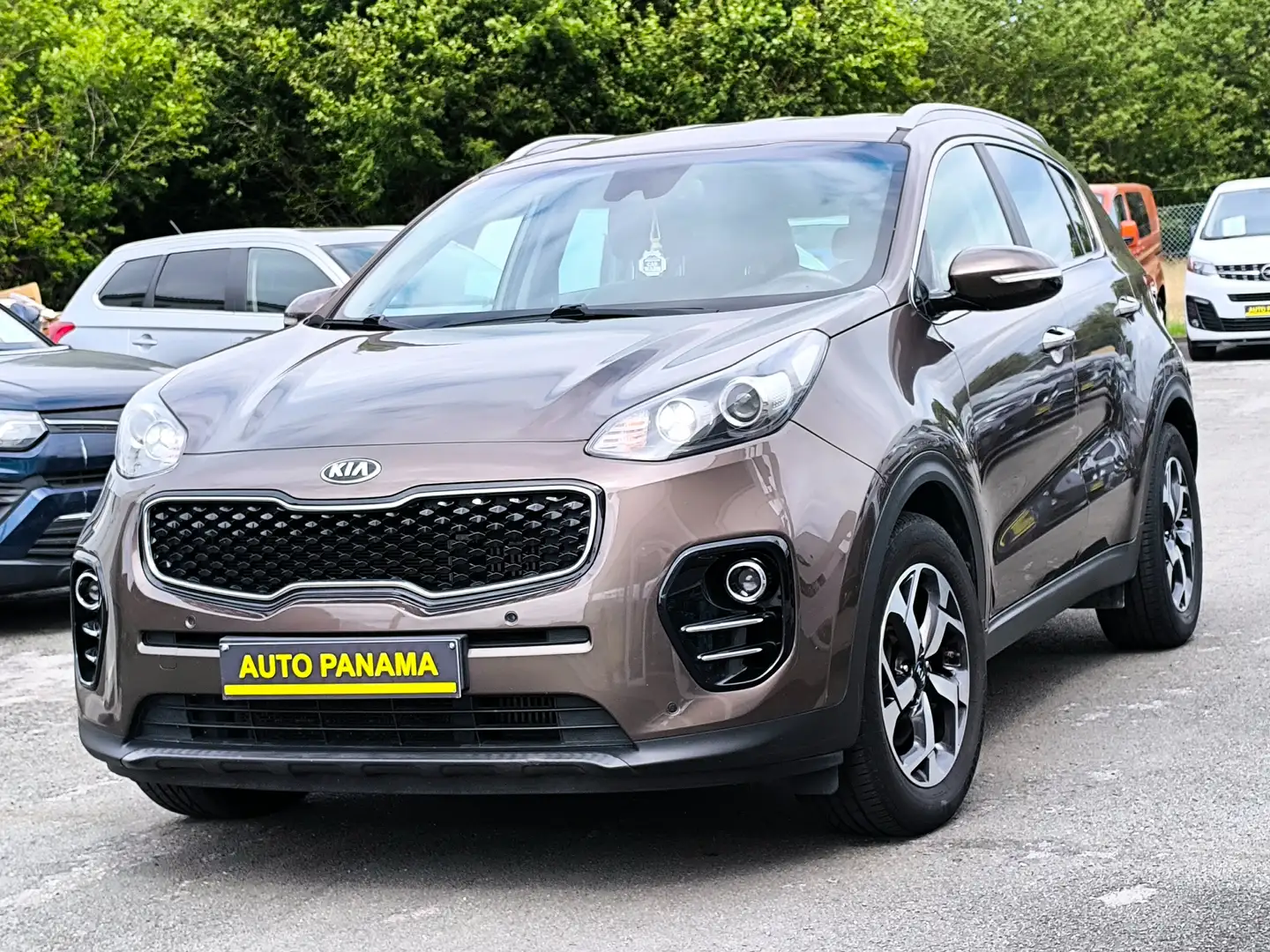 Kia Sportage Sportage 1.7 CRDi BOITE AUTO CUIR CLIM GPS CAMERA Brun - 1