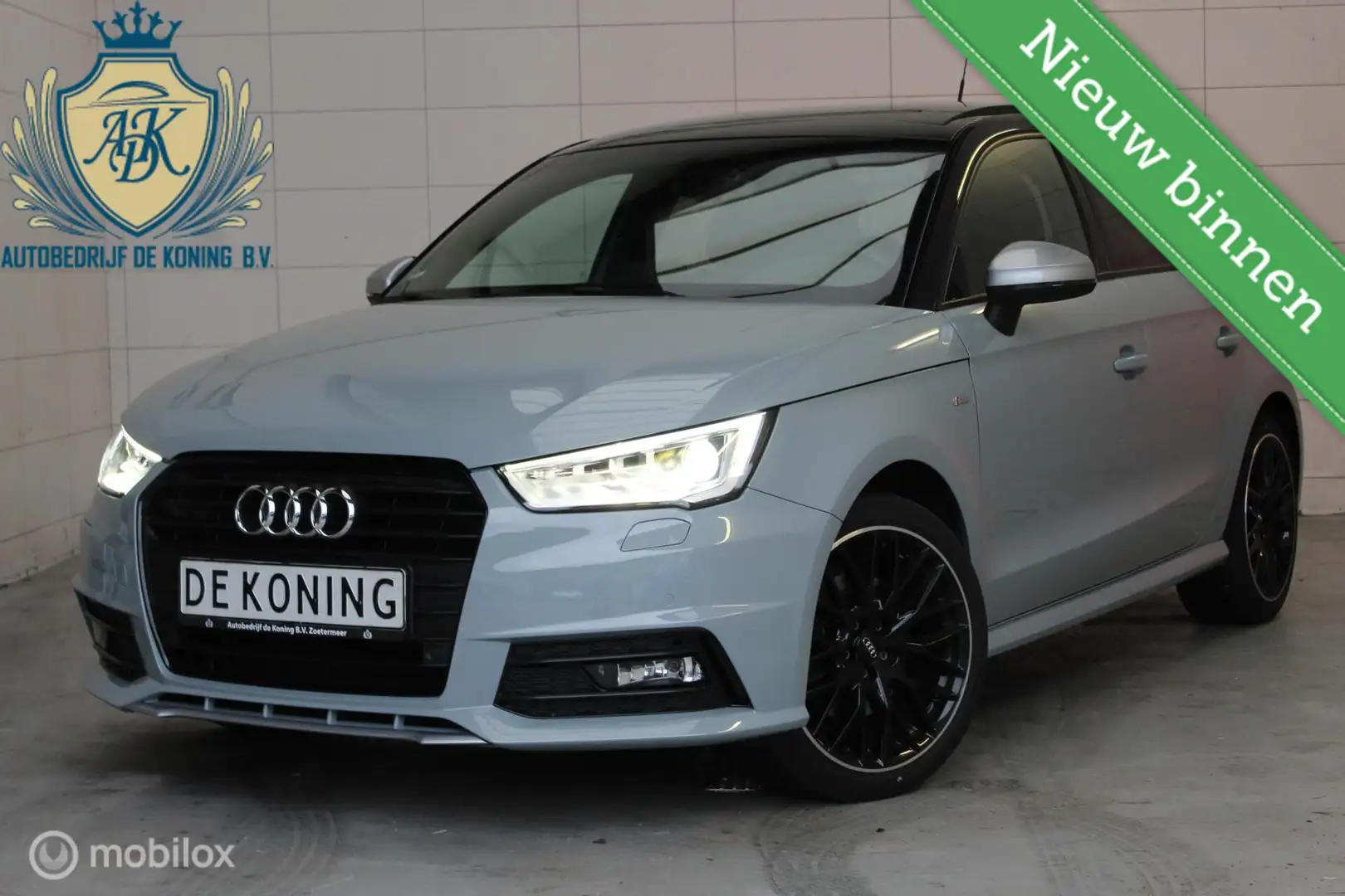 Audi A1 Sportback 1.4 TFSI 3x S-Line PANO LED NAVI Grijs - 1