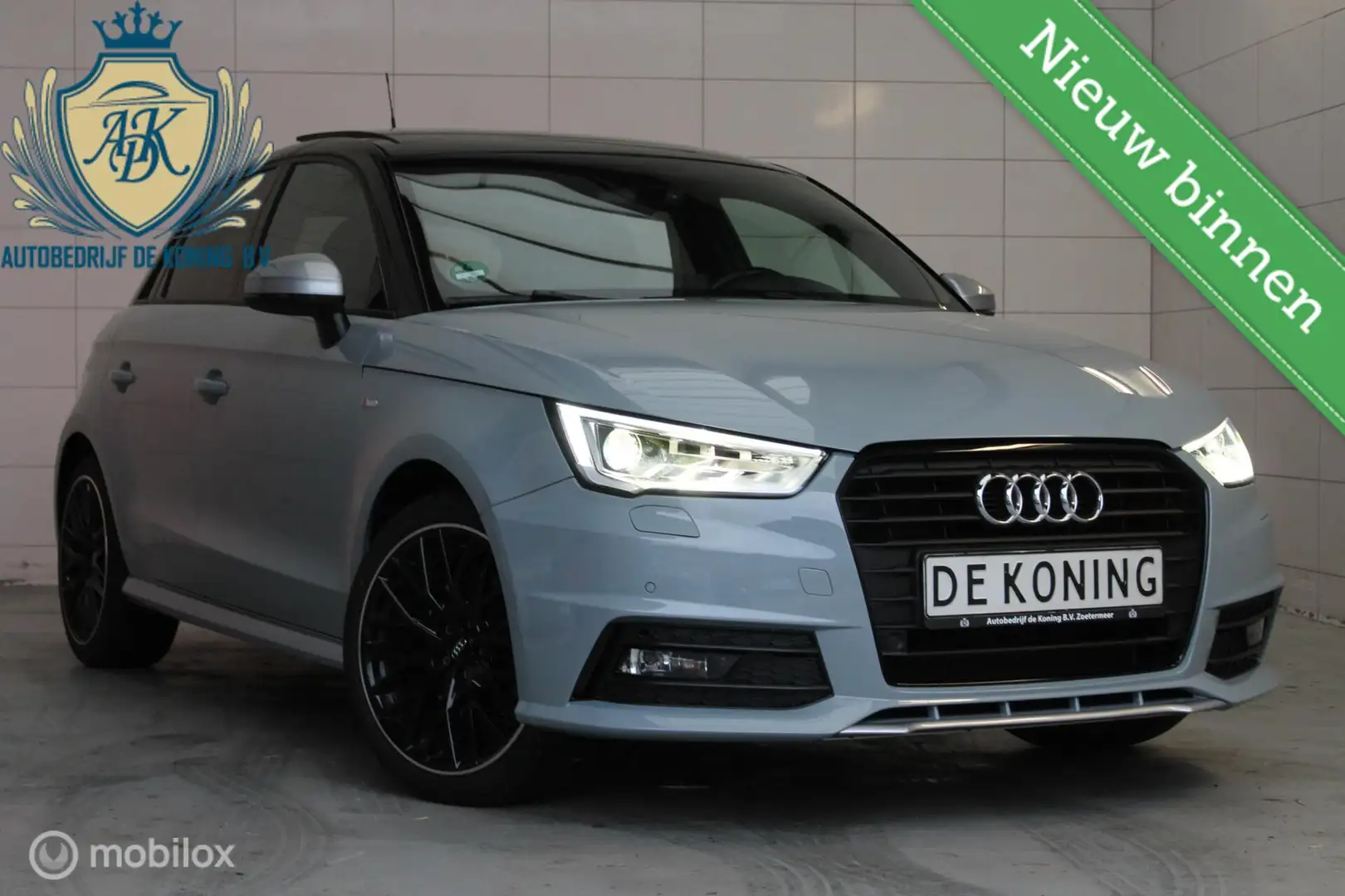 Audi A1 Sportback 1.4 TFSI 3x S-Line PANO LED NAVI Grijs - 2