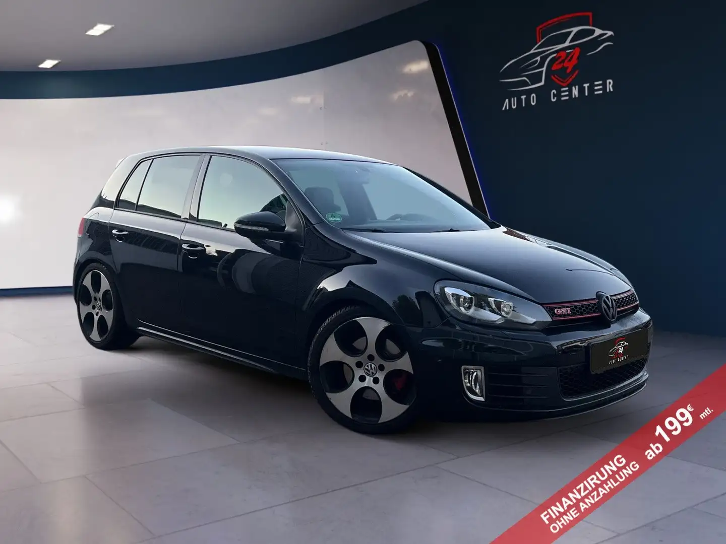 Volkswagen Golf VI GTI/Leder/Navi/Schiebedach Černá - 1