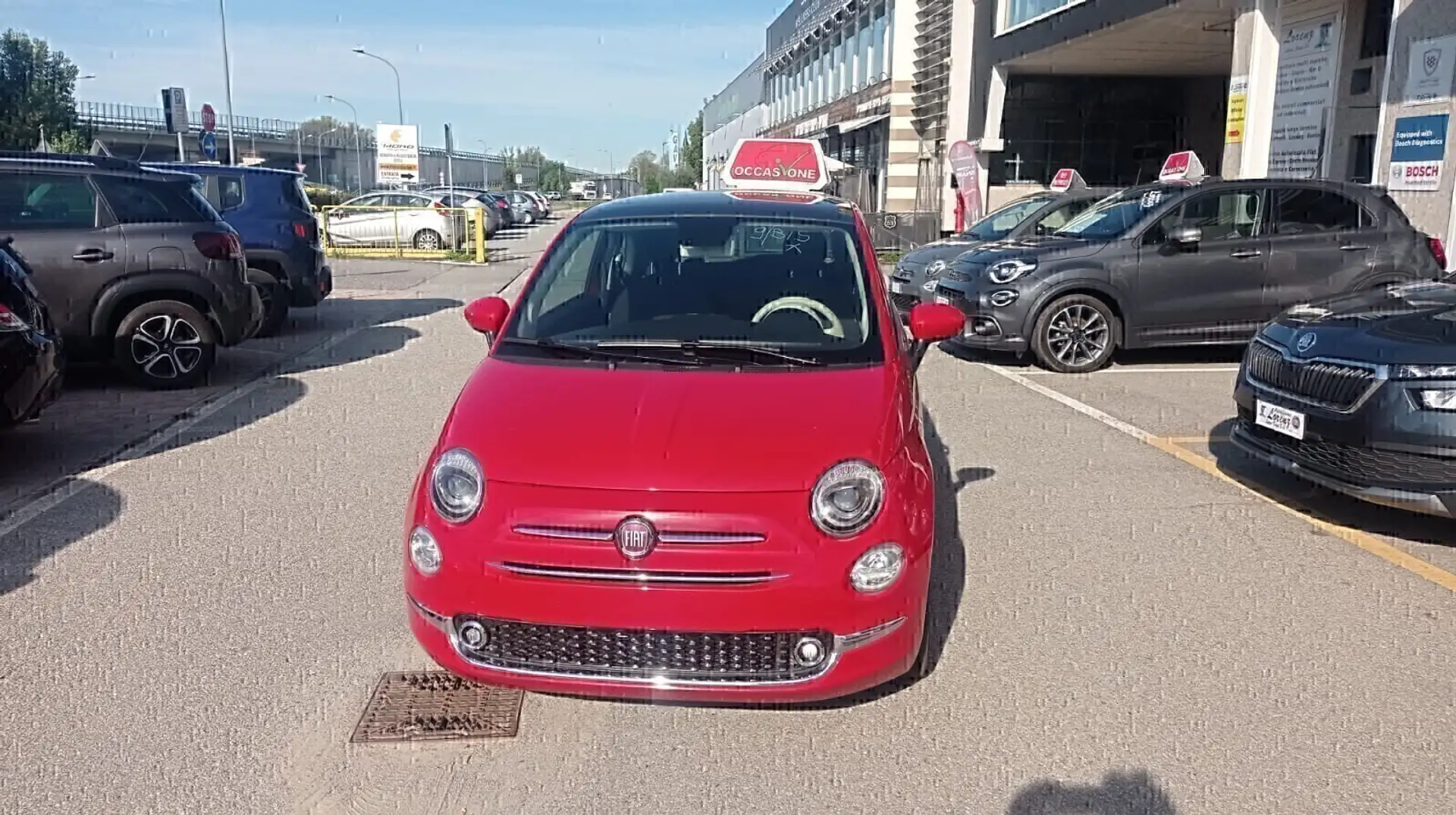 Fiat 500 1.0 Hybrid Dolcevita *PREZZO REALE* Rood - 2