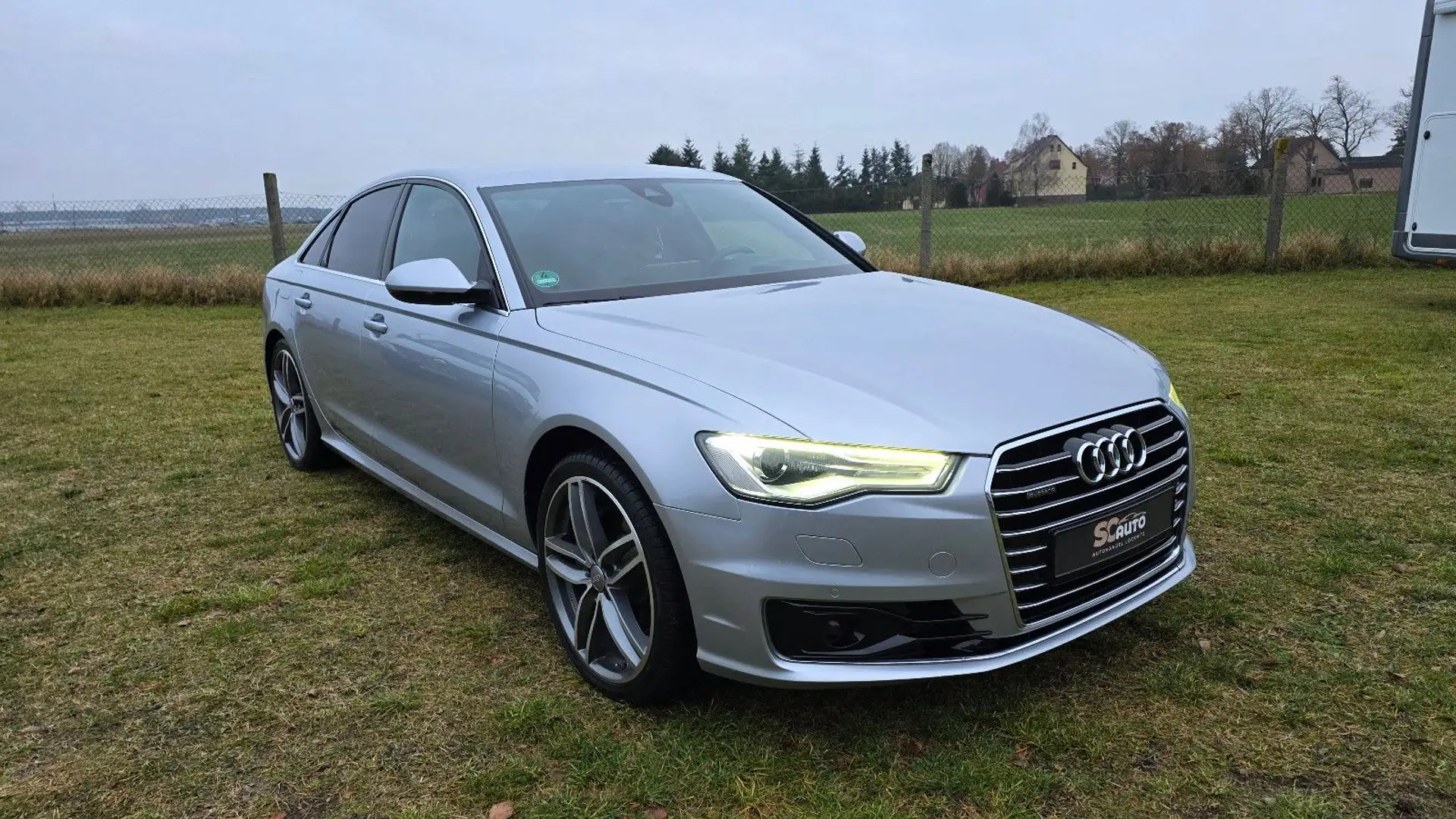 Audi A6 3.0 TDI quattro 97 Tkm. TÜV 02/27 Neu Insp. Silber - 1