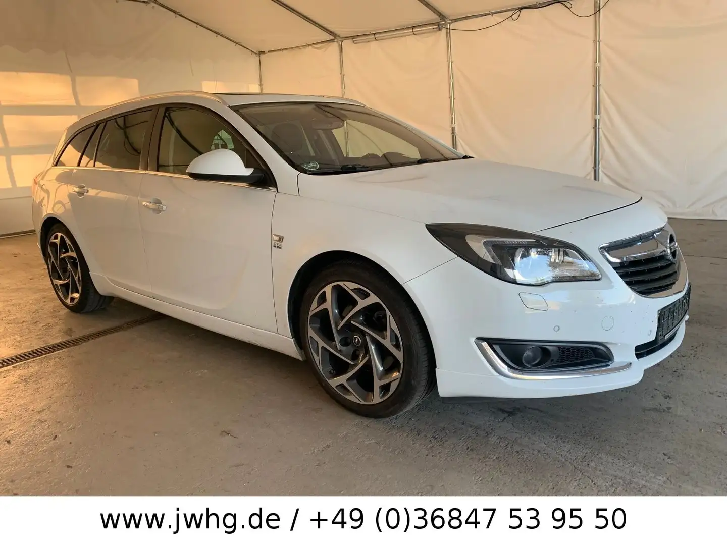Opel Insignia OPC HeadUp Xen Nav ACC SiKlima Pano Kam Weiß - 1