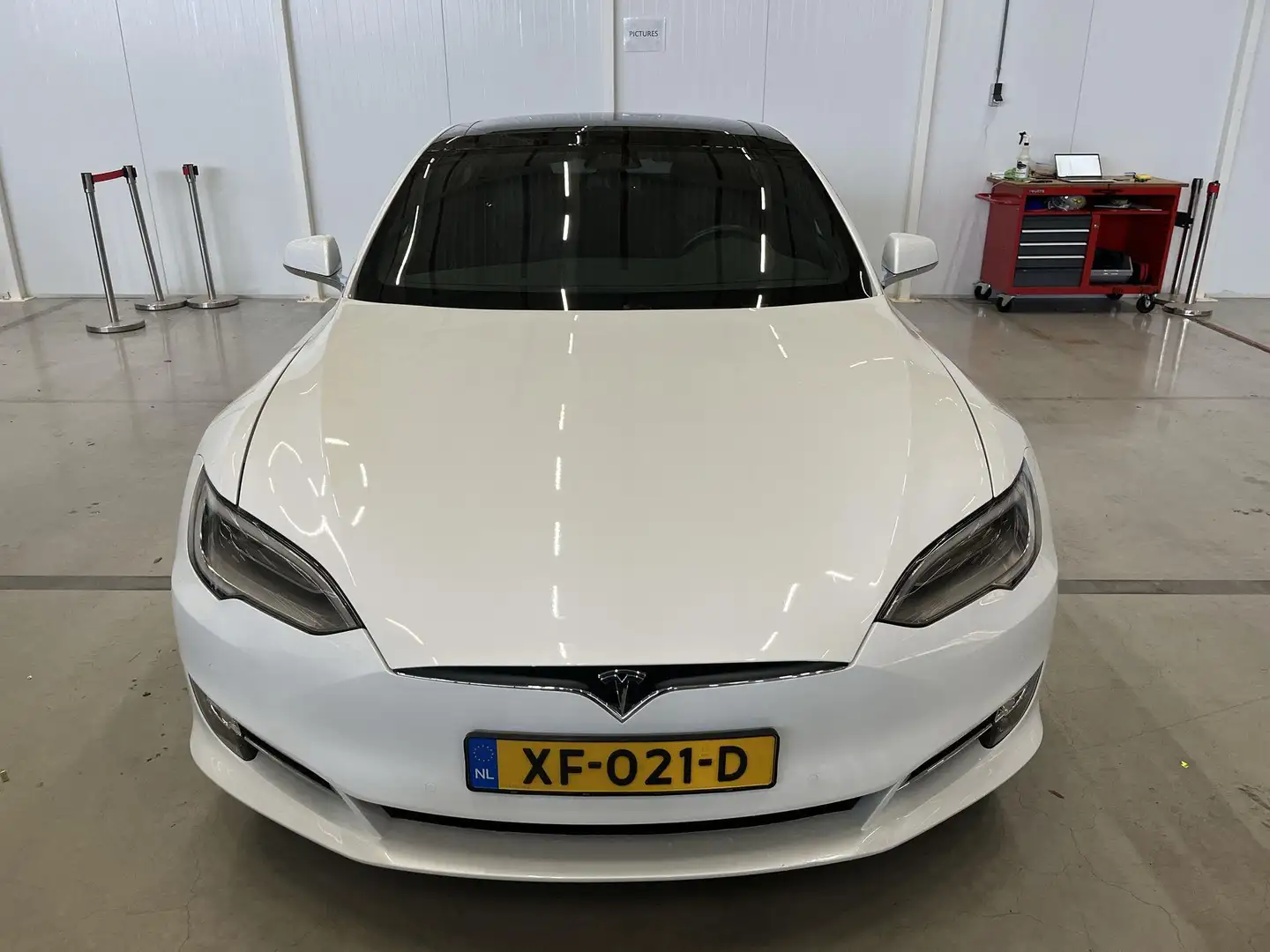 Tesla Model S 75D / Gecertificeerde Occasion / 21" Sonic Carbon Blanc - 2