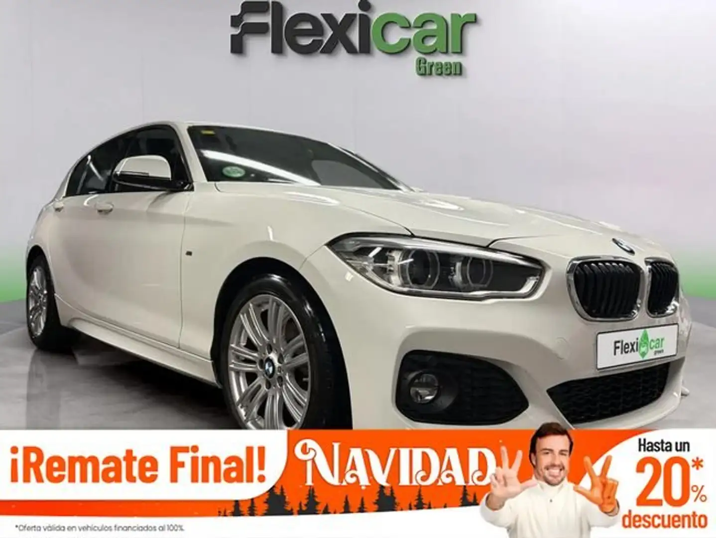 BMW 116 116d Blanc - 1