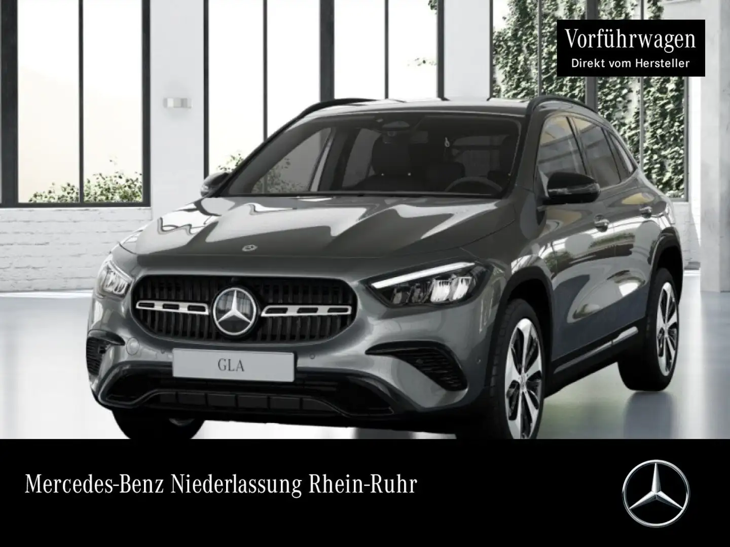 Mercedes-Benz GLA 180 PROGRESSIVE+NIGHT+360°+AHK+LED+TOTW+7G Grau - 1