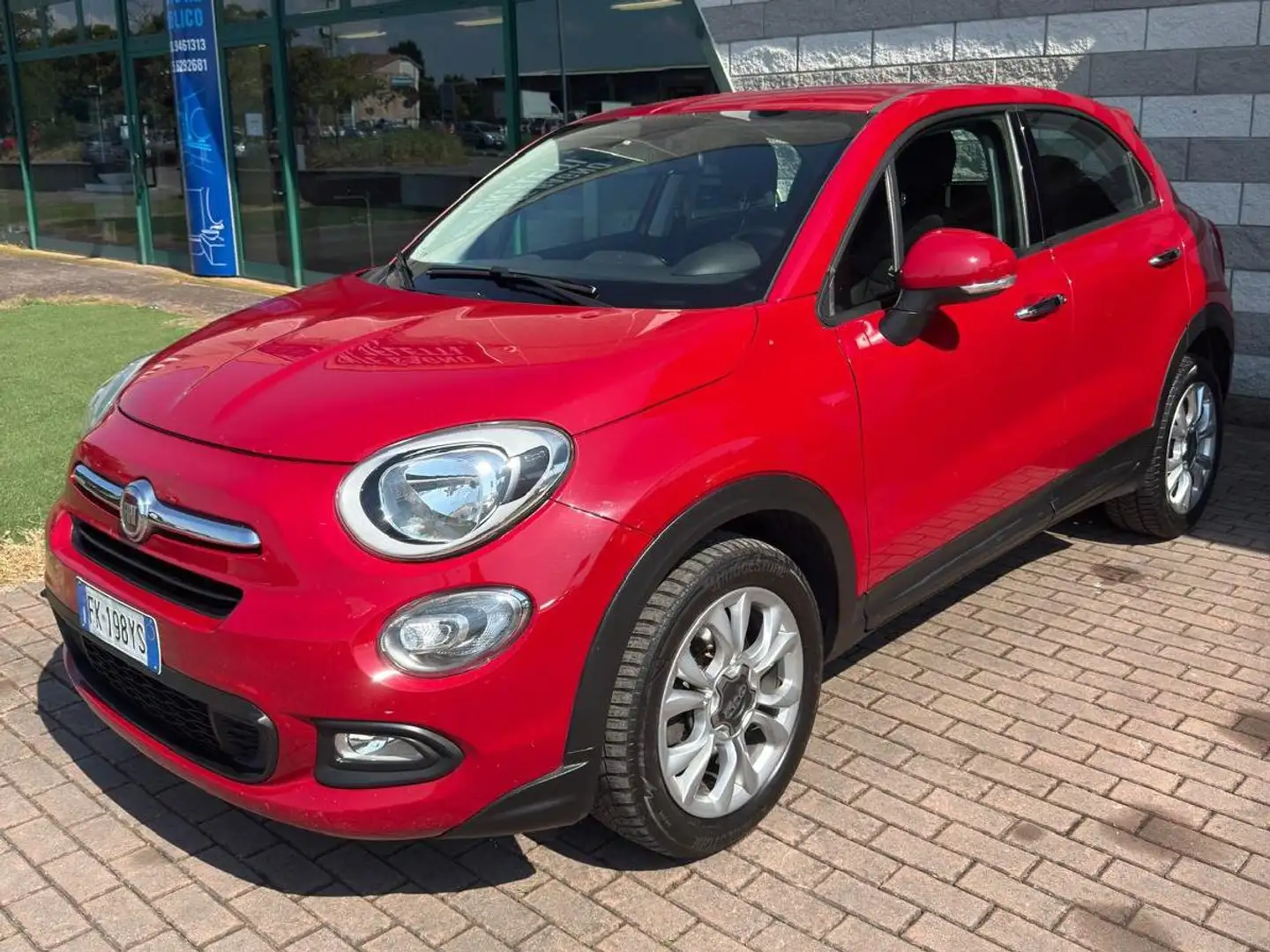 Fiat 500X 500 X 2015 1.3 mjt Pop 4x2 95cv Rood - 2