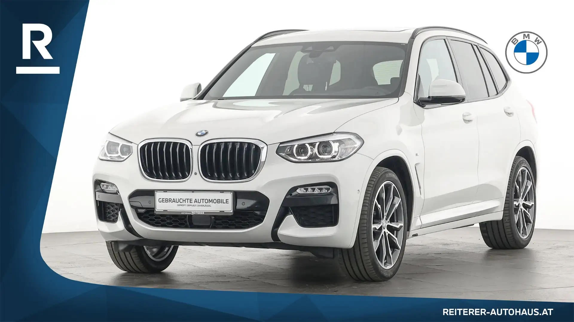 BMW X3 xDrive20d *M-Sportpaket *Panoramadach *AHK Weiß - 1