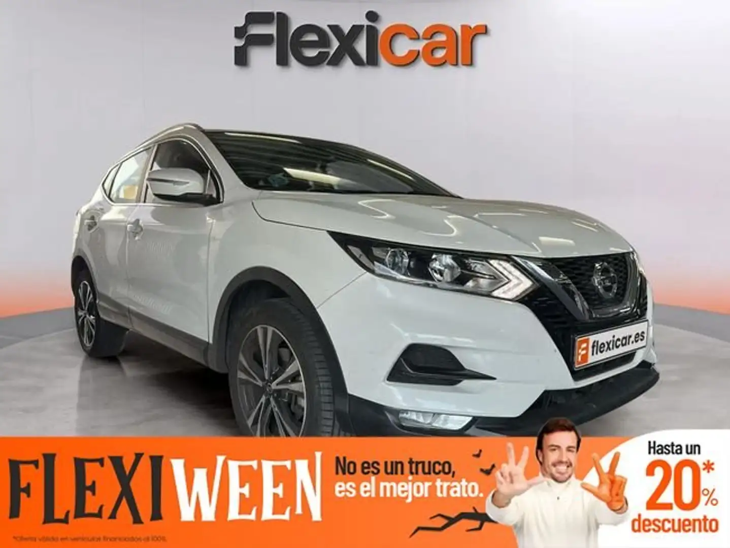 Nissan Qashqai DIG-T 103 kW (140 CV) E6D ACENTA Blanc - 1