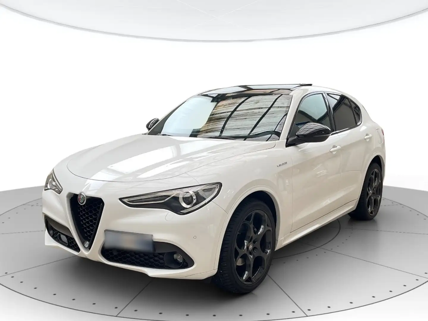 Alfa Romeo Stelvio 2.2 TurboDiesel 210cv Veloce Q4 Белый - 1