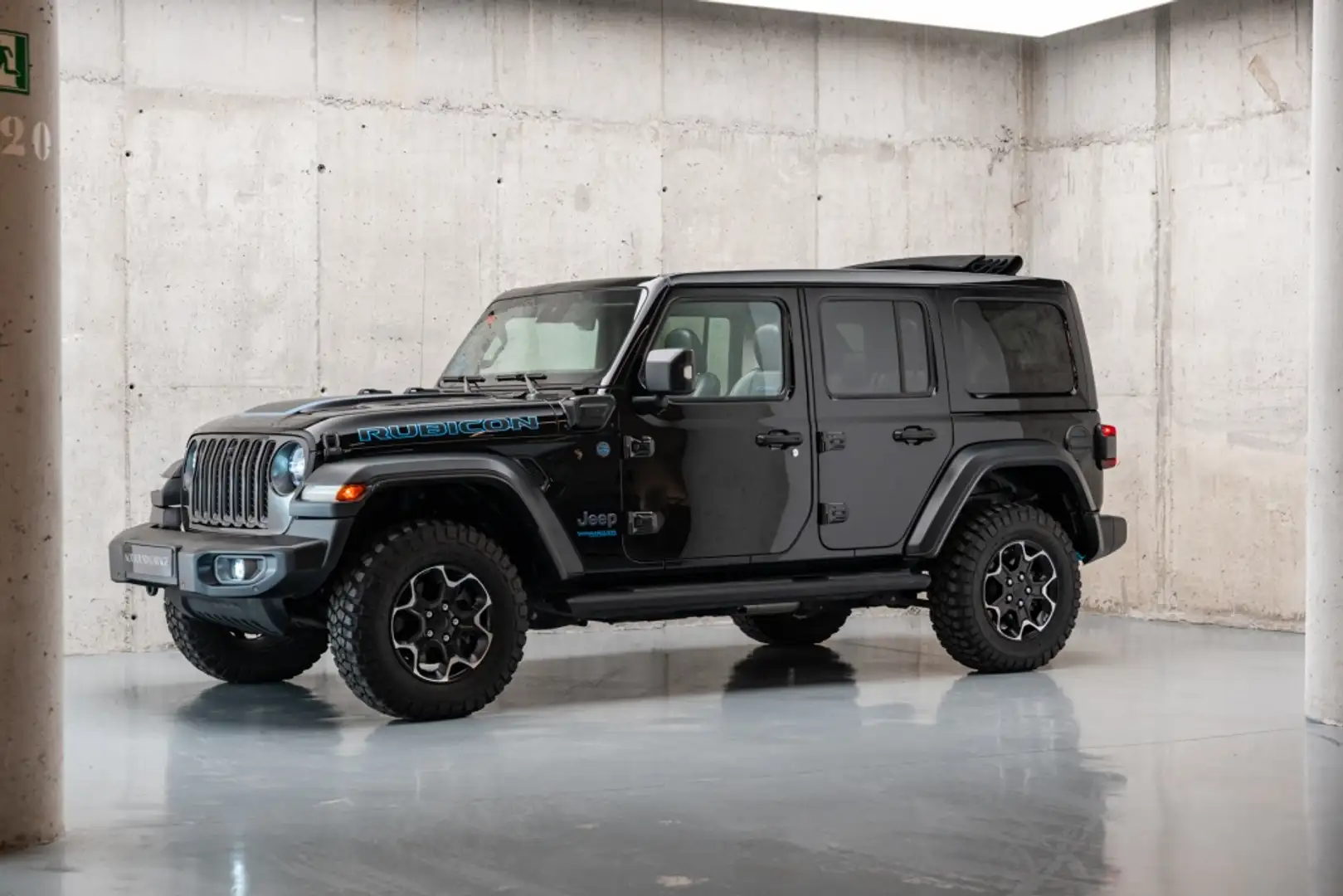 Jeep Wrangler Unlimited 2.0 4xe Rubicon 8ATX 280KW Negro - 1