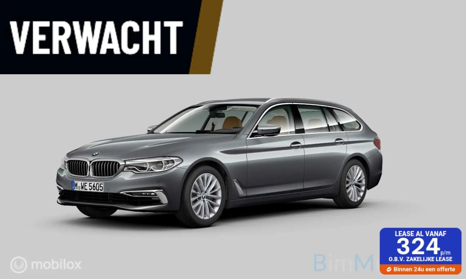 BMW 520 5-serie Touring 520i Corp. Lease High Exec. | VERW Gris - 1