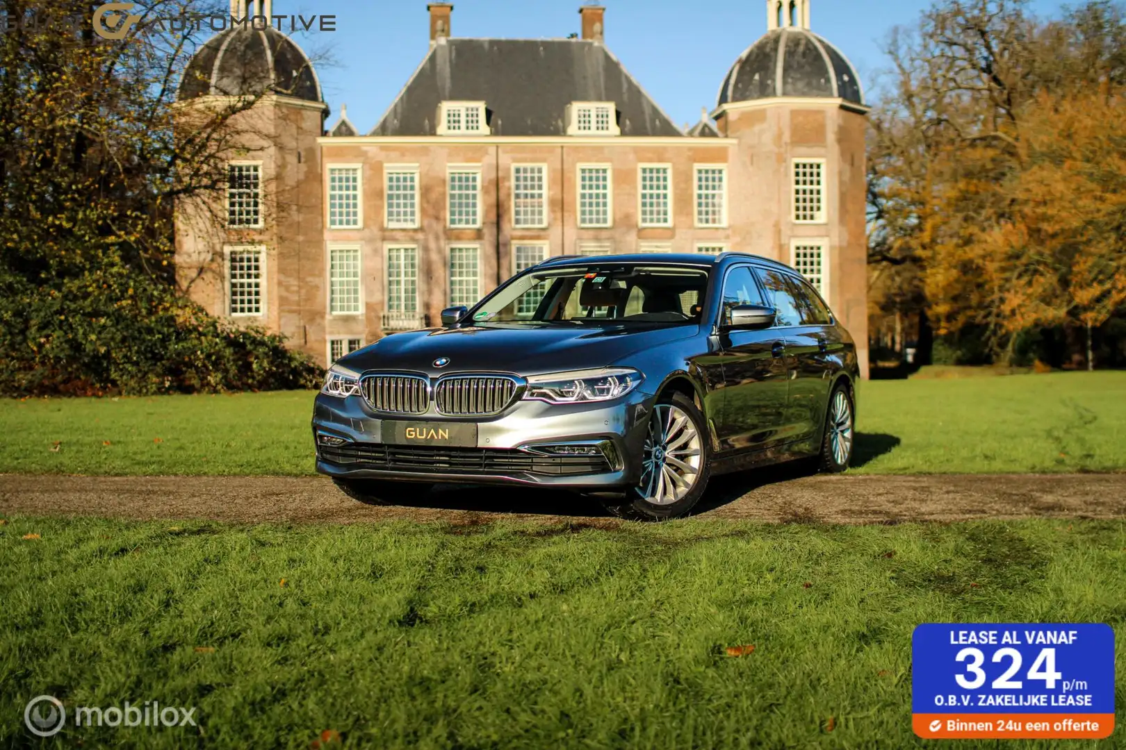 BMW 520 5-serie Touring 520i Corp. Lease High Exec. | Grau - 1