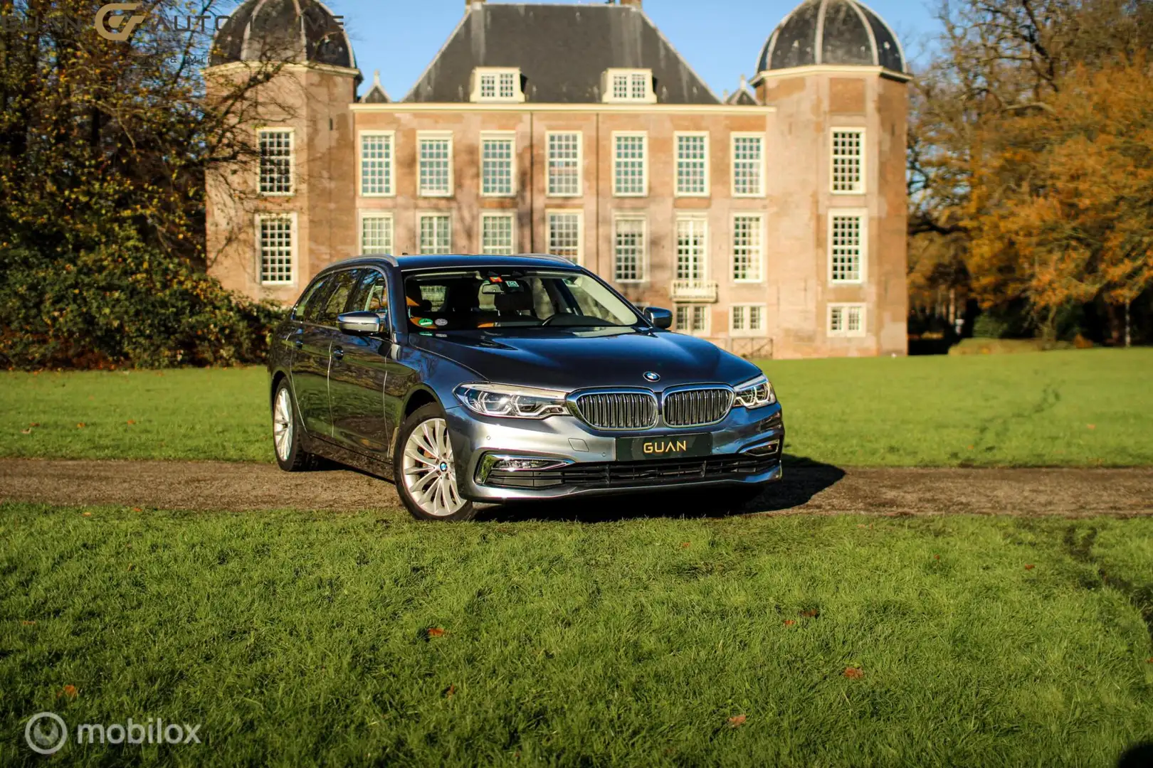 BMW 520 5-serie Touring 520i Corp. Lease High Exec. | Grau - 2