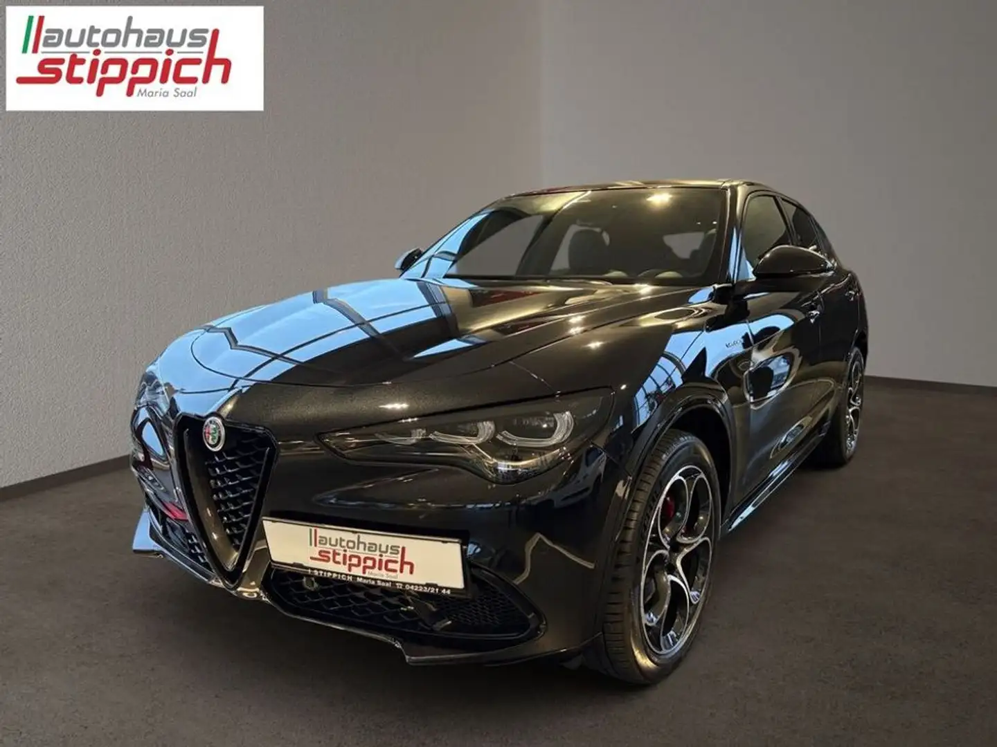 Alfa Romeo Stelvio 2,2 16V 210 Veloce Q4 Schwarz - 1