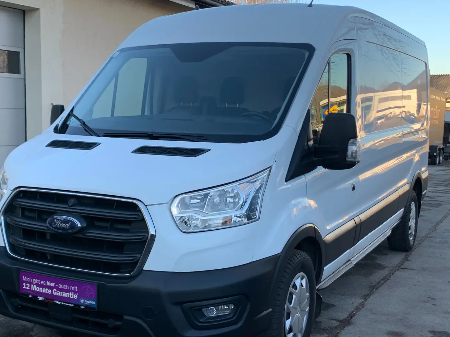Ford Transit 350 L3 Transit Trend FT 350 2.0 TDCi, Ford Service Weiß - 1