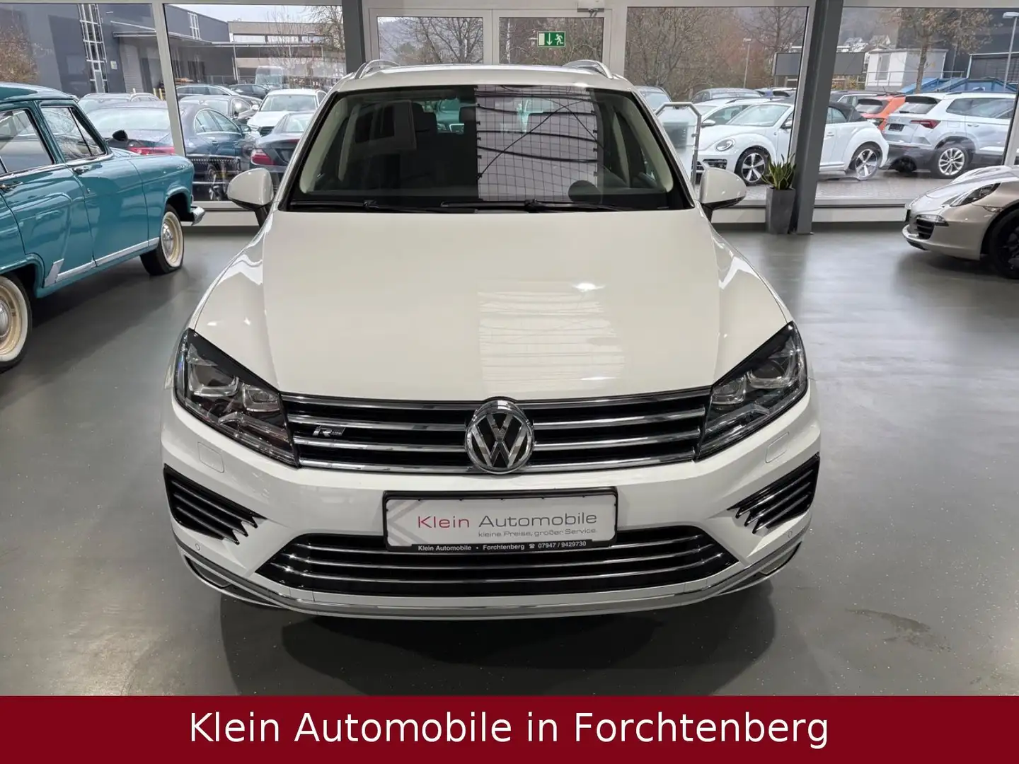Volkswagen Touareg R Line Sport TerrainLederNavBiXenonKamer Weiß - 2