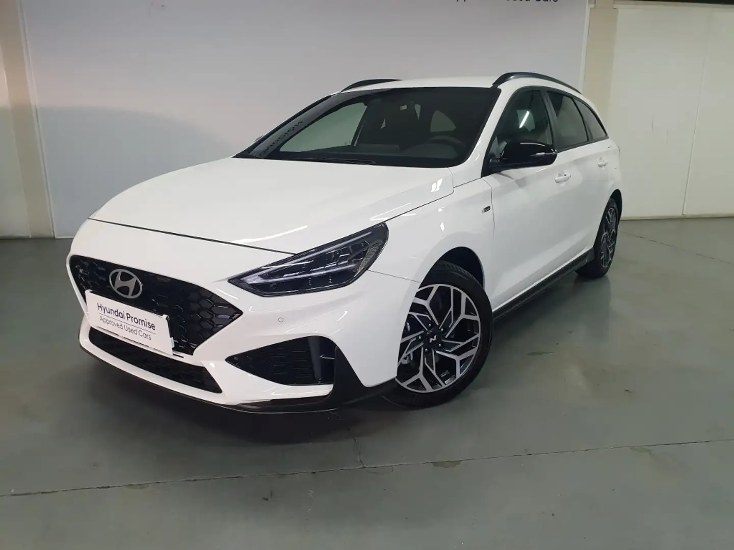 Hyundai i30 CW 1.0 TGDI N Line 100 Blanc - 1