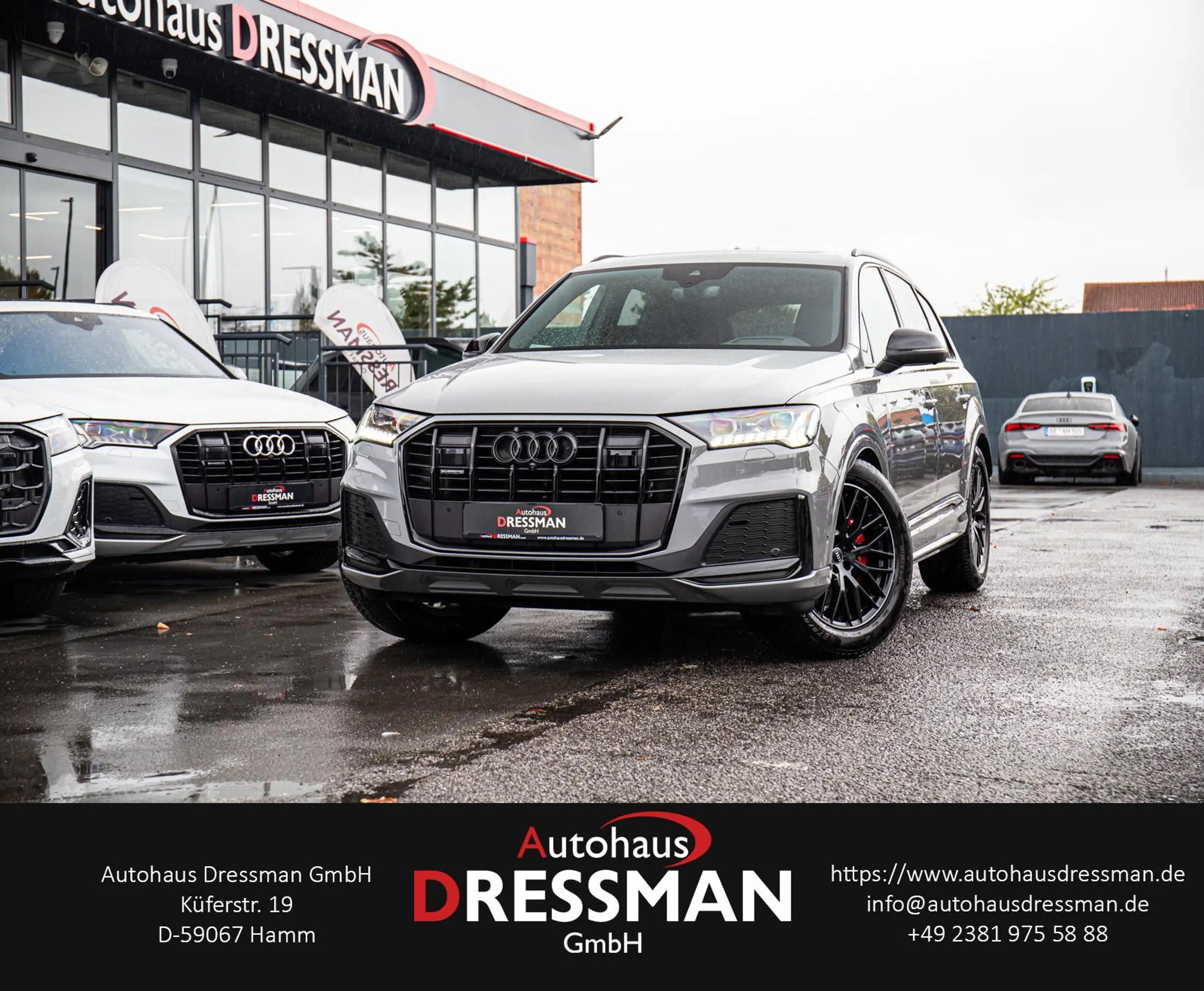 Audi Q7 50 TDI S-Line Comp. MATRIX PANO B&O 7-SITZE