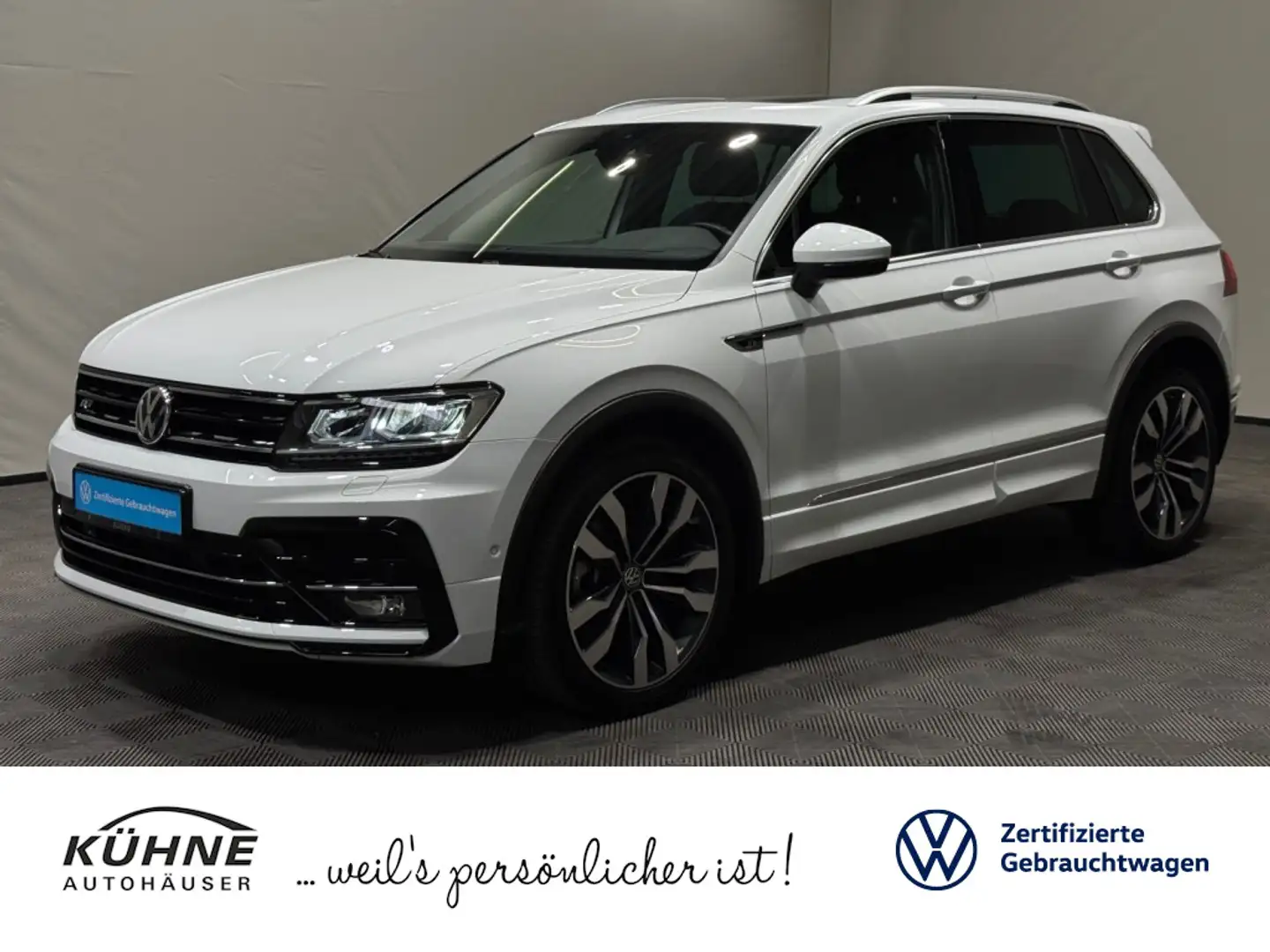 Volkswagen Tiguan R-Line 2.0 TSI DSG 4M | LED NAVI PANO AHK Weiß - 1