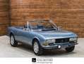 Peugeot 504 CABRIO 2.7 V6*H-ZULASSUNG*RESTAURIERT*DEUTSCH Modrá - thumbnail 1