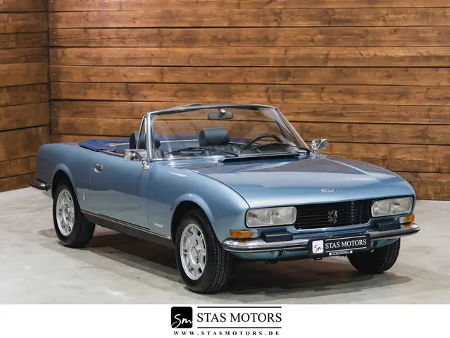 Peugeot 504 CABRIO 2.7 V6*H-ZULASSUNG*RESTAURIERT*DEUTSCH