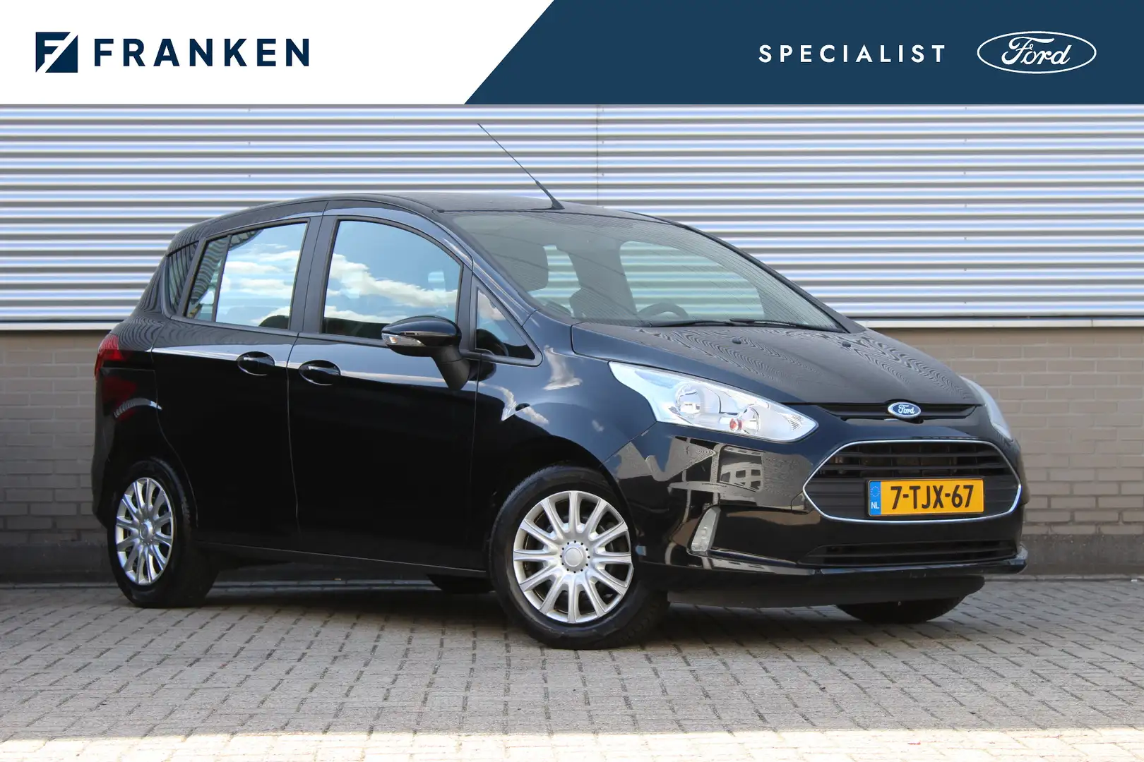 Ford B-Max 1.0 EcoBoost 100PK Style | Trekhaak | Stoelverwarm Zwart - 1