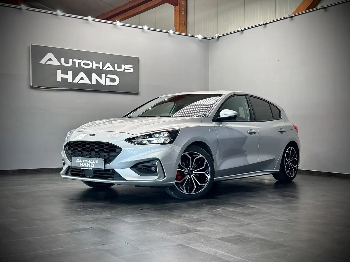 Ford Focus *ST-Line X*1.Hand*LED*Navi*Dachspoiler* Plateado - 1