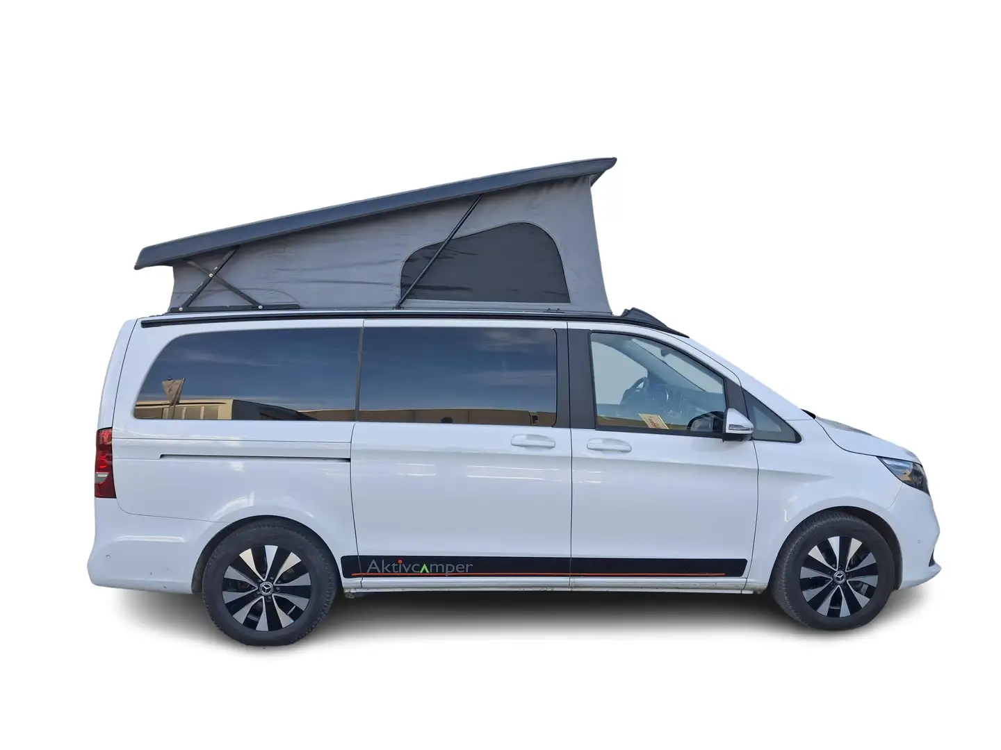Mercedes-Benz EQV 300 EQV 300 lang E-Camper Aufstelldach Aktivcamper Weiß - 2