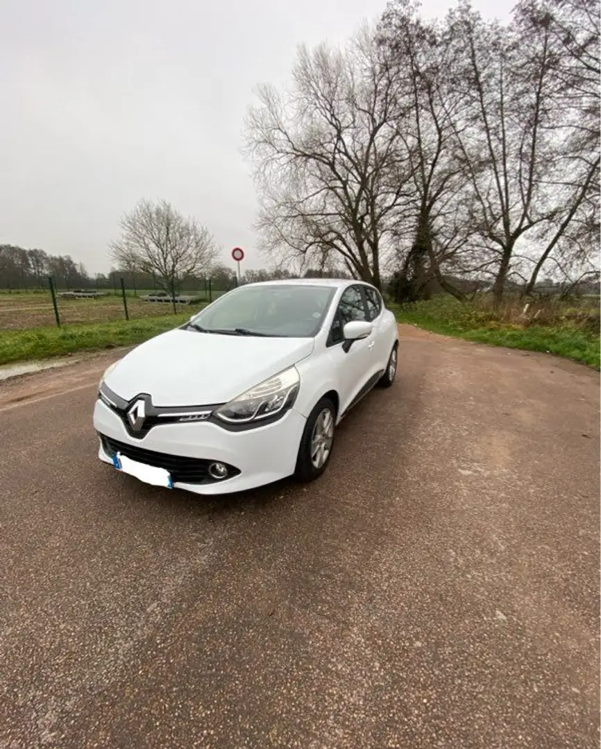 Renault Clio Clio IV dCi 90 eco2 Business EDC Blanc - 1