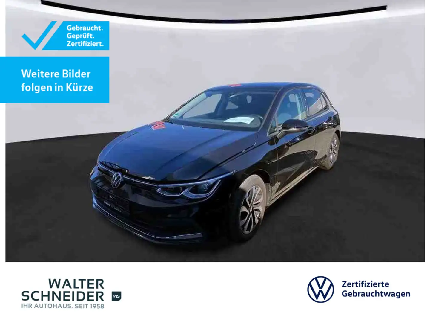 Volkswagen Golf 2.0 TDI DSG Active AHK Pano Matrix Navi Schwarz - 1