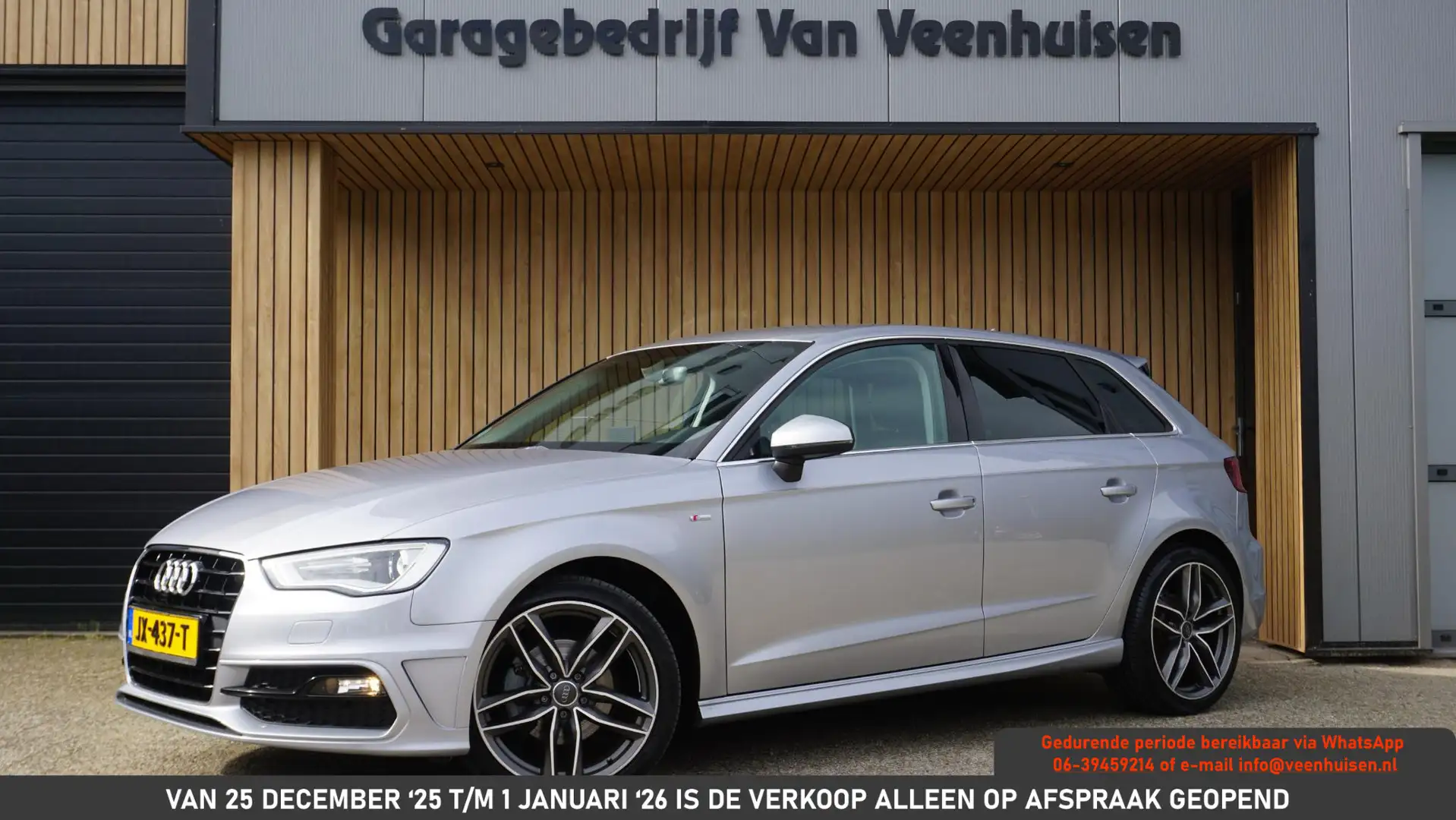 Audi A3 Sportback 1.2 TFSI 111pk 5Drs Adrenalin S-Line 18i Grau - 1
