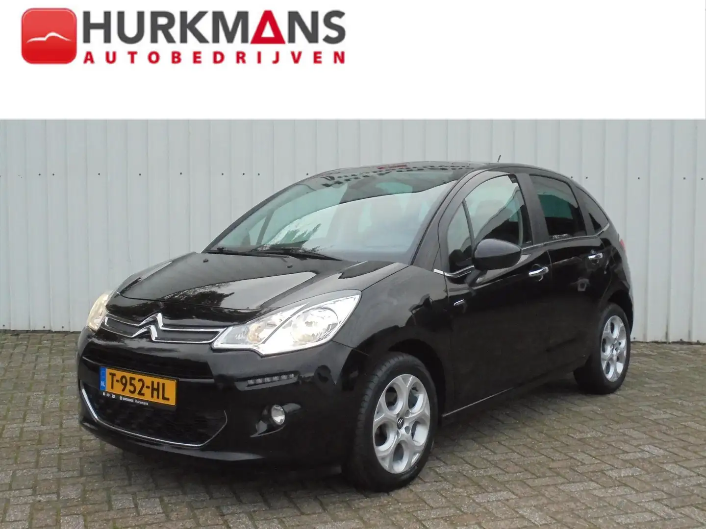 Citroen C3 1.2 VTI 82PK EXCLUSIVE PANODAK CLIMA RIEM VERV. Negro - 1