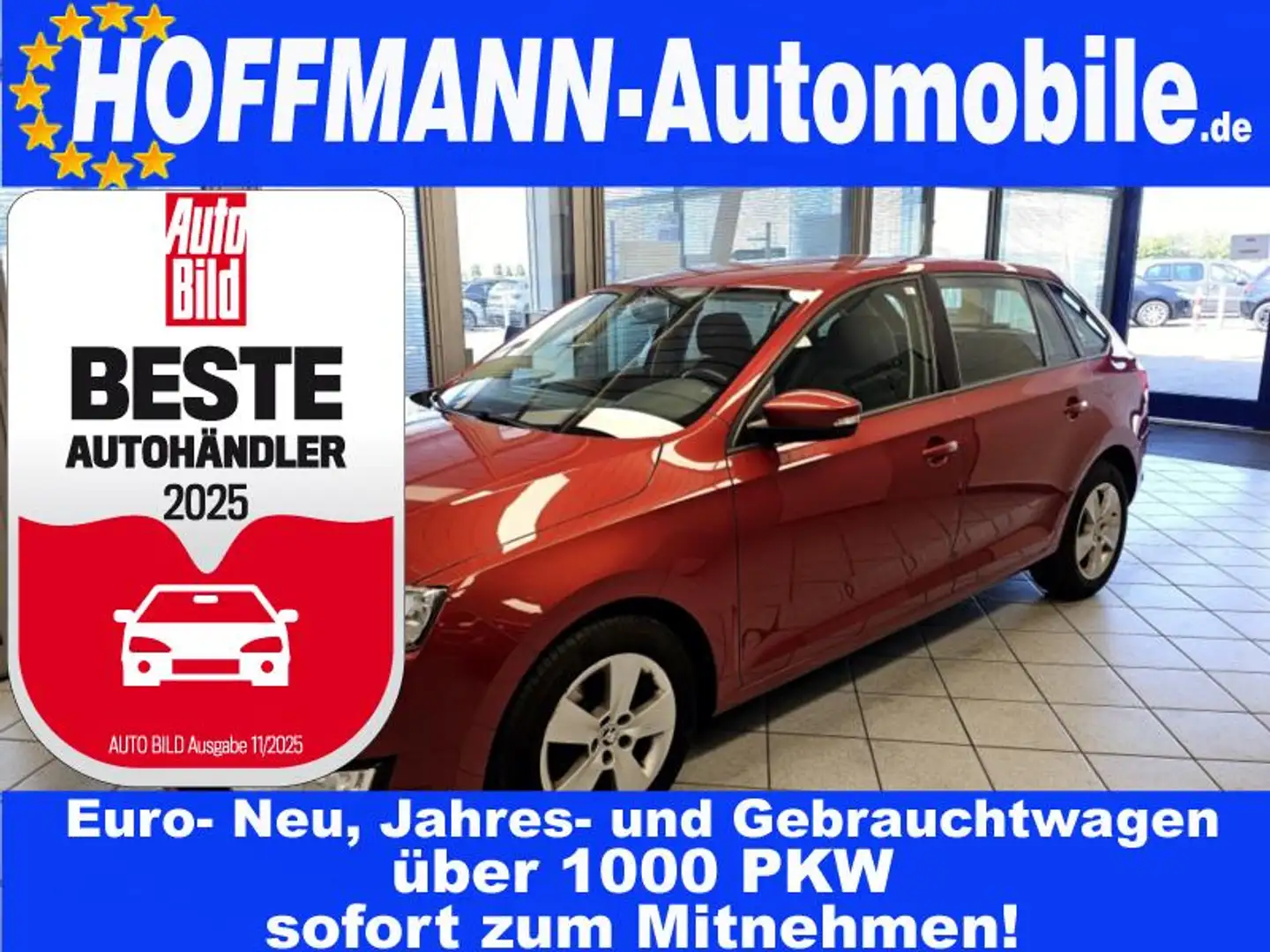 Skoda Rapid/Spaceback Tüv 06-2026 crvena - 1