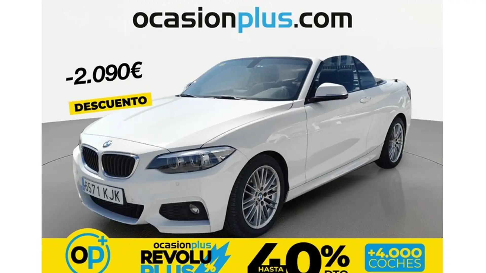 BMW 220 220iA Cabrio Blanco - 1