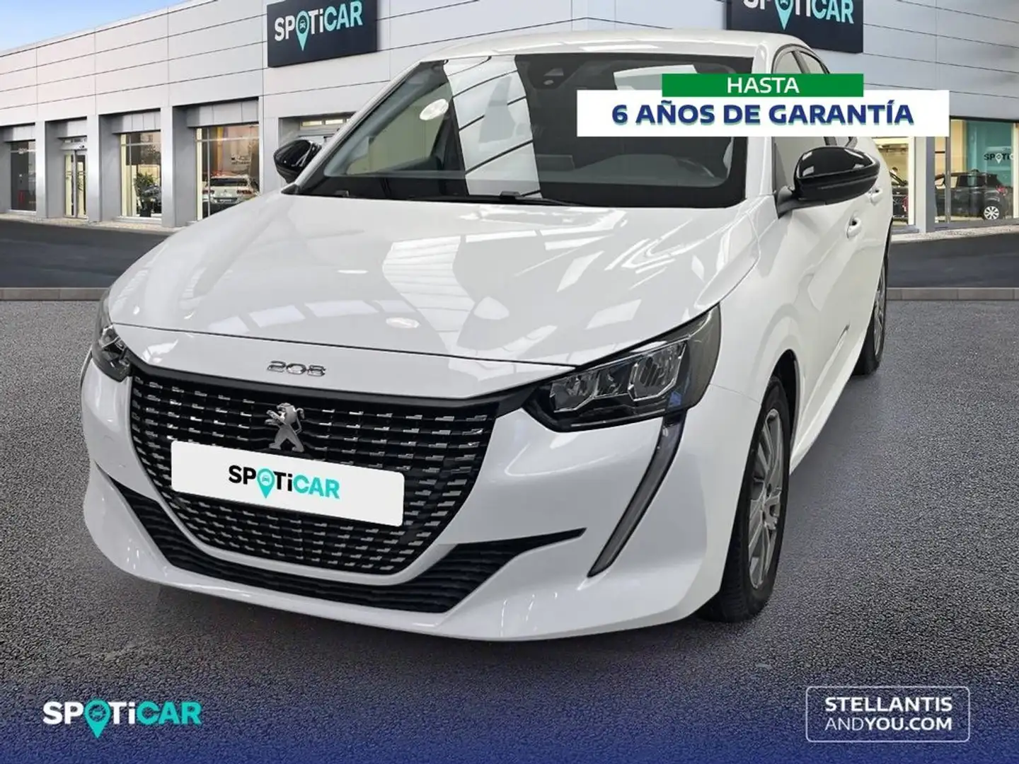 Peugeot 208 1.2 Puretech S&S Active Pack 75 Blanco - 1
