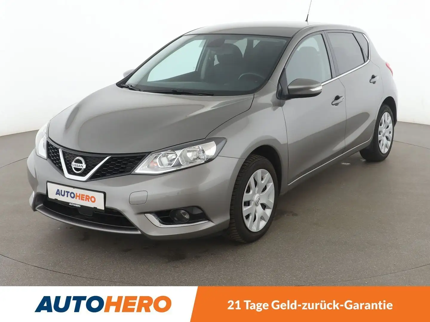 Nissan Pulsar 1.2 Acenta Aut.*NAVI*TEMPO*CAM*SHZ* Grau - 1