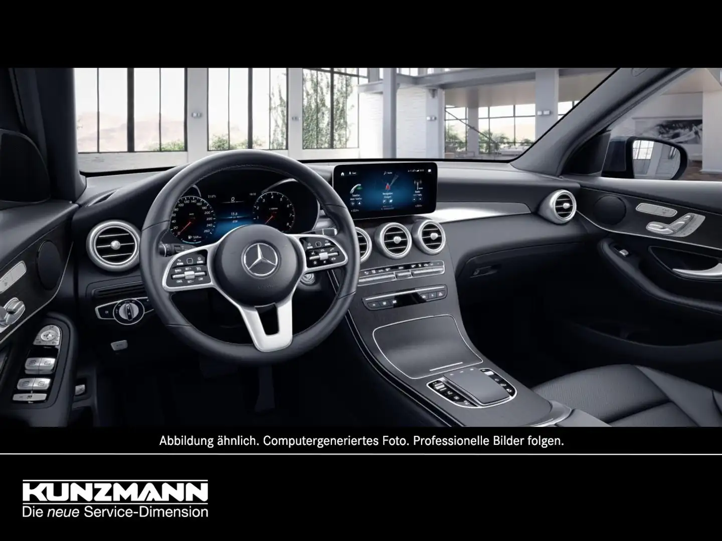 Mercedes-Benz GLC 300 de 4M Panorama Kamera Memory EasyP AHK Blau - 2