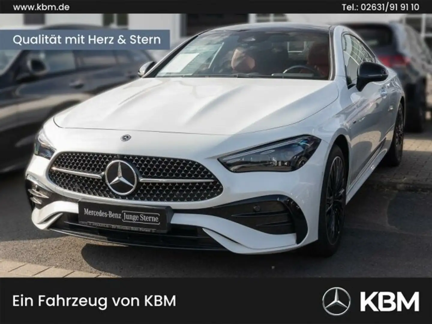 Mercedes-Benz CLE 300 CLE 300e AMG PREM°NIGHT°PANO°360°DIGI°BURM°MEMO° Белый - 1