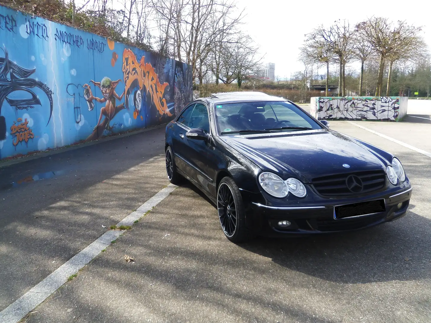 Mercedes-Benz CLK 220 CLK-Klasse Coupe Diesel Coupe CDI Avantgarde DPF Negro - 1