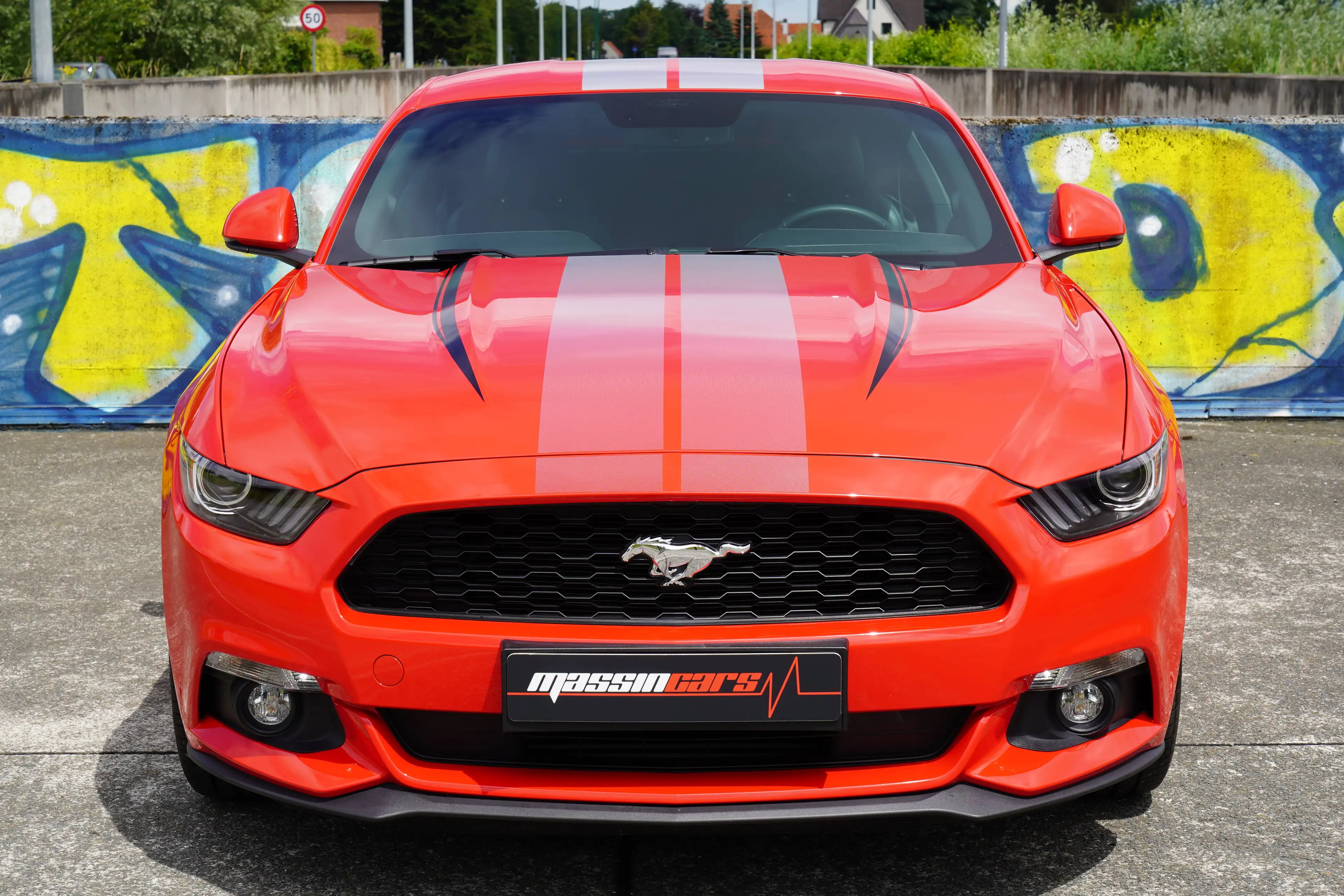 Ford Mustang 2.3 EcoBoost | Unieke Uitvoering! | Race Red | 25dkm! — photo 4