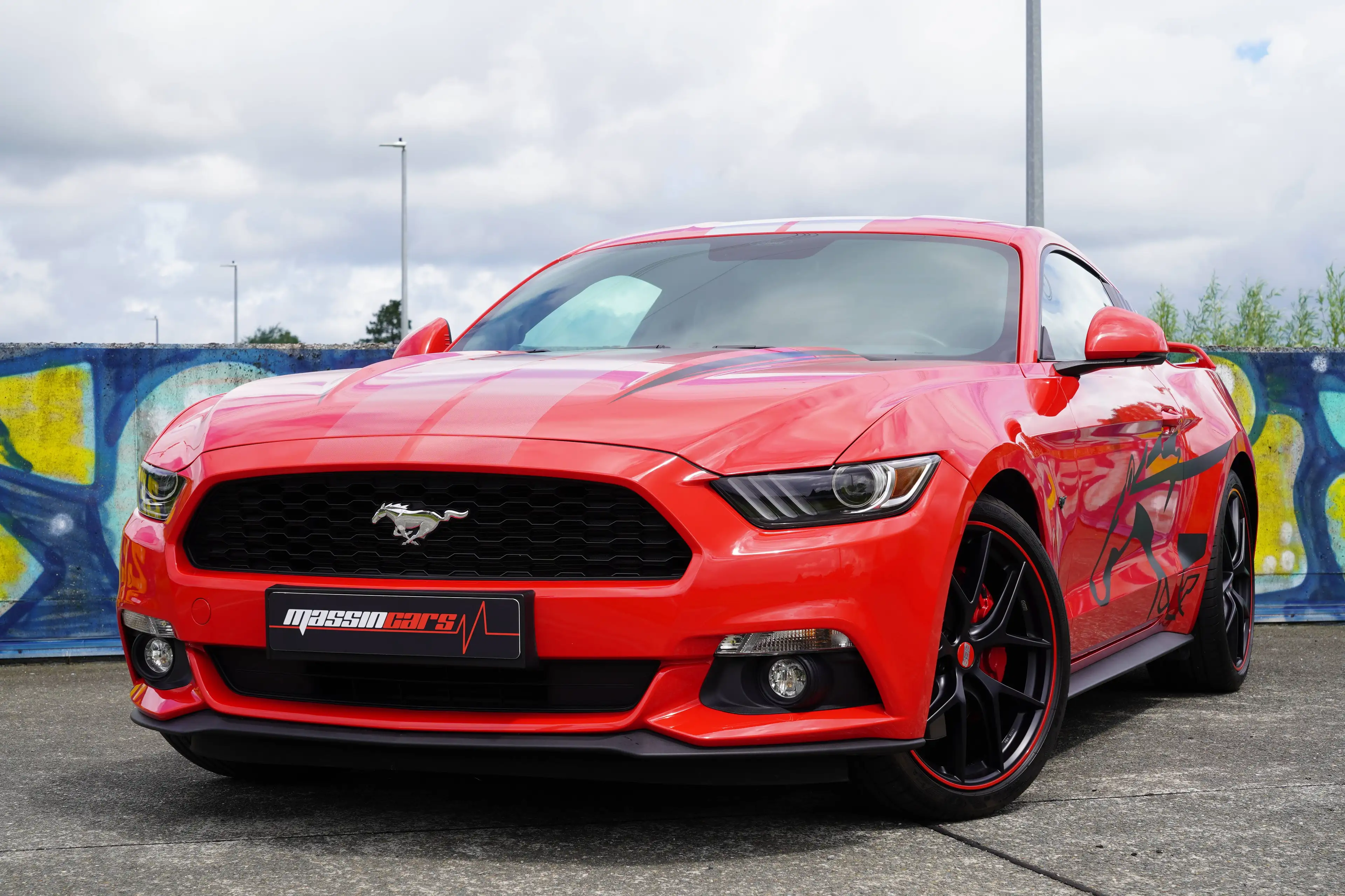 Ford Mustang 2.3 EcoBoost | Unieke Uitvoering! | Race Red | 25dkm! — photo 3