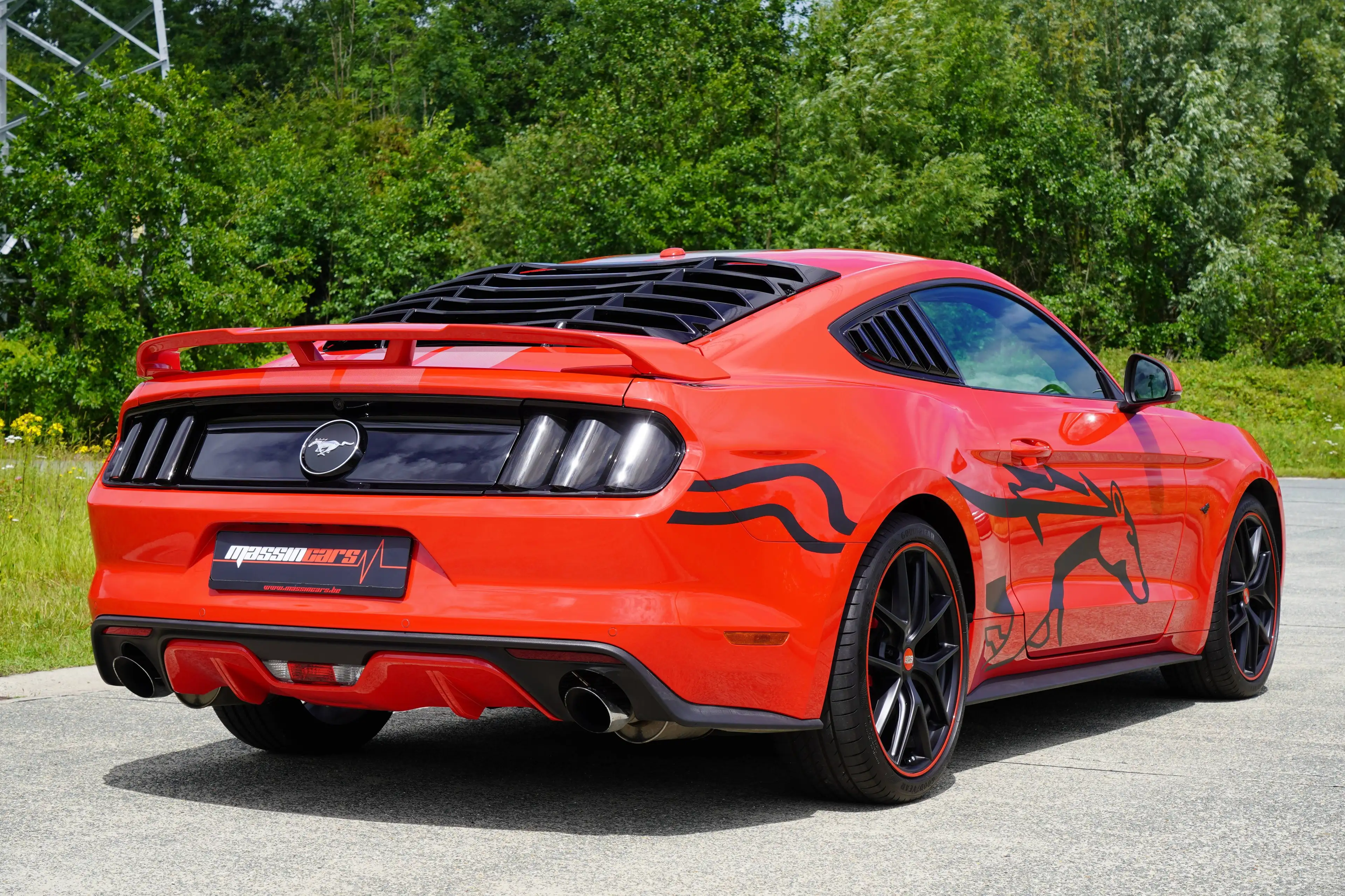 Ford Mustang 2.3 EcoBoost | Unieke Uitvoering! | Race Red | 25dkm! — photo 9