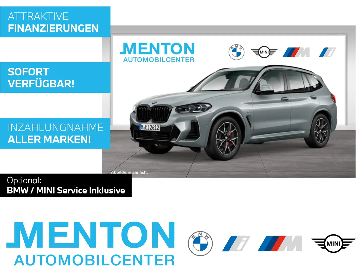 BMW X3 xDrive30i M Sportpaket/Head-Up/LED/WLAN Grau - 1
