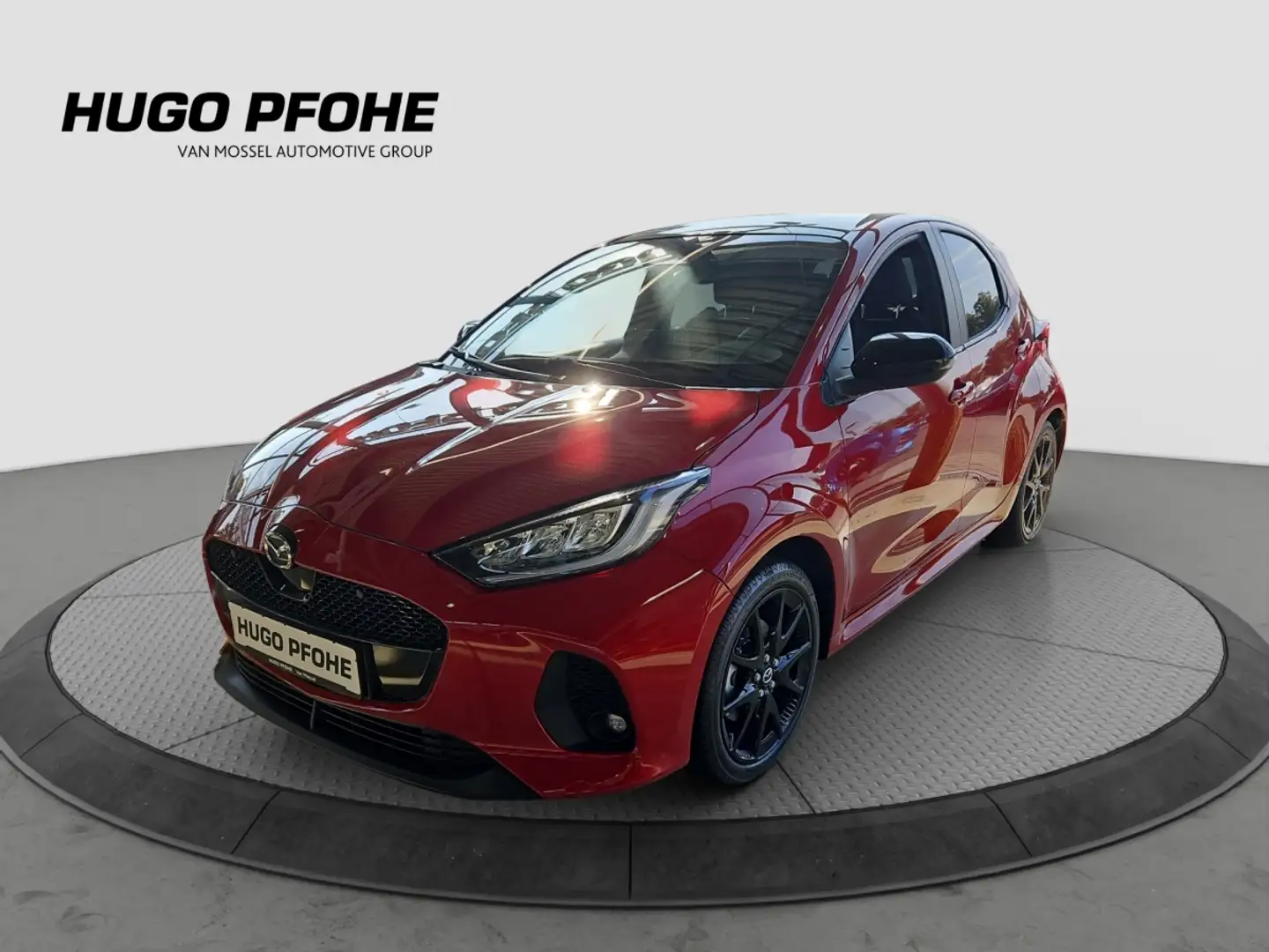 Mazda 2 Homura Plus 1.5 FHEV VVT-i Autom LED Pano ACC Rot - 1