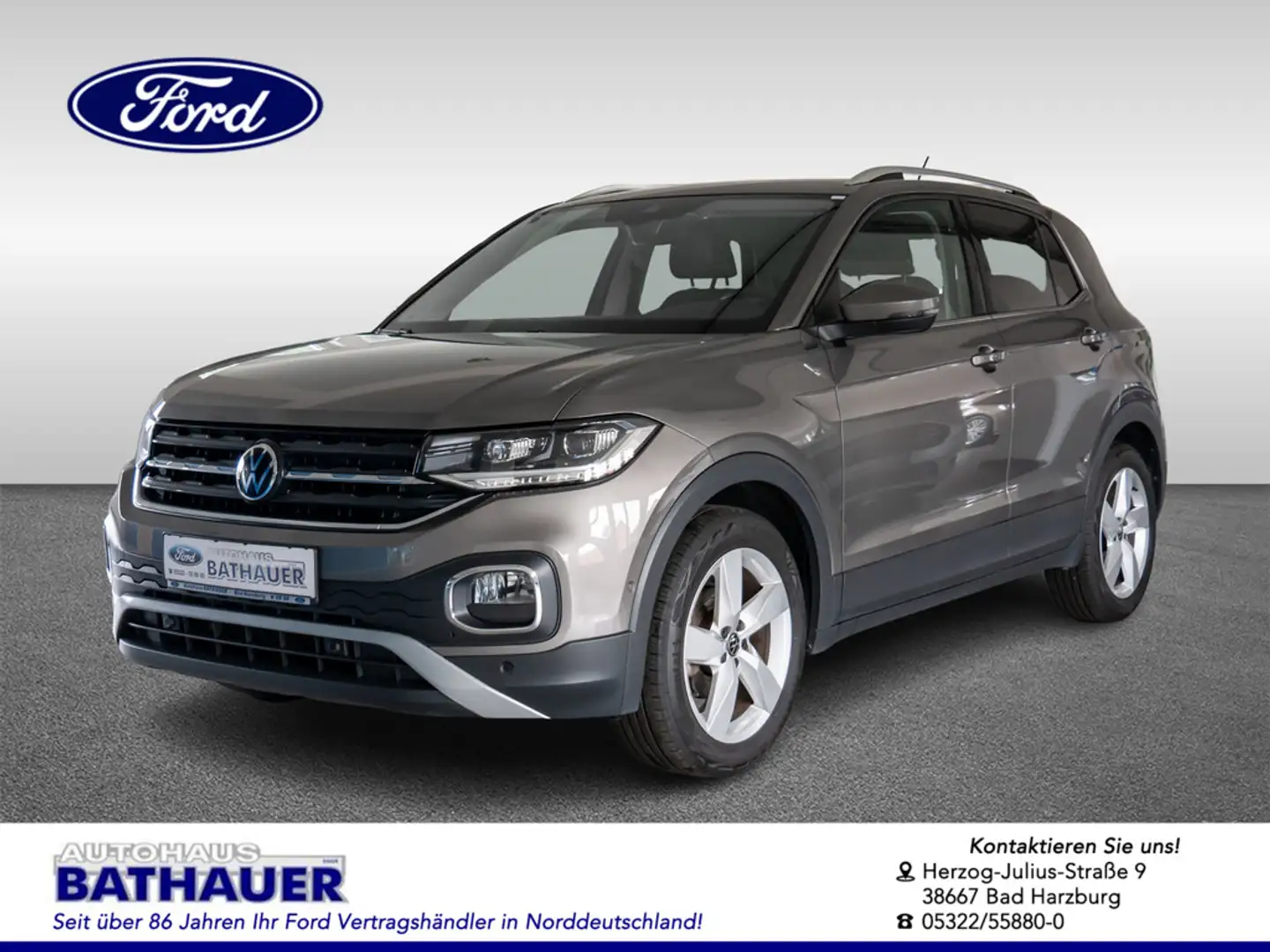 Volkswagen T-Cross 1.5 TSI Style Act OPF DSG Gris - 1