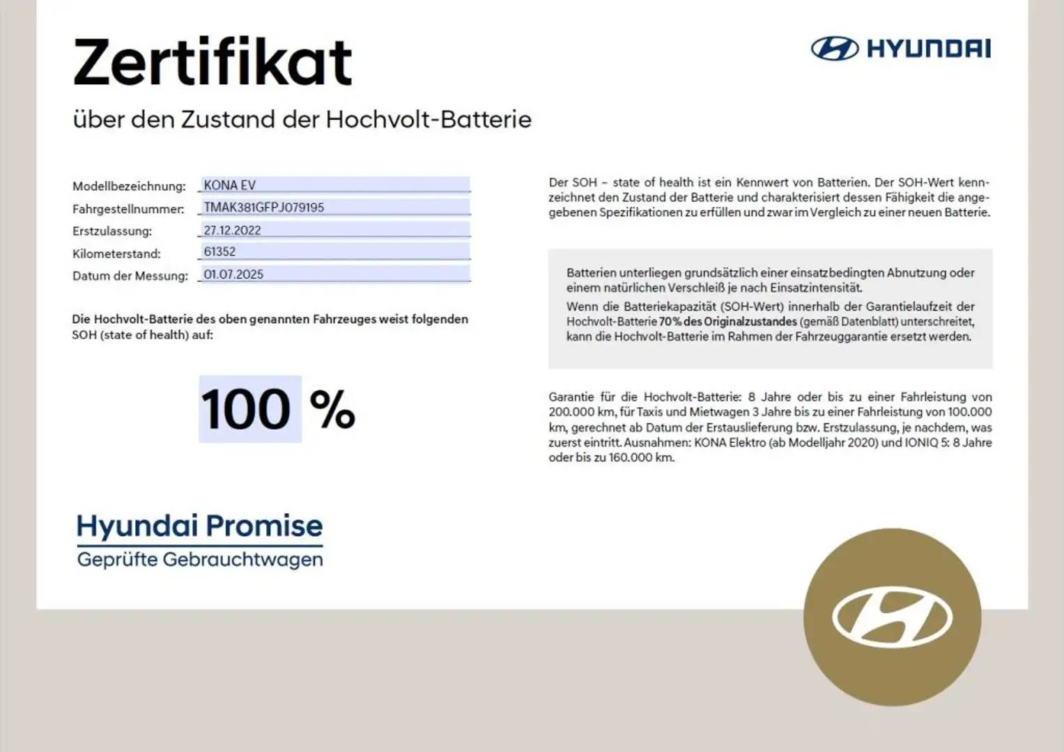 Hyundai KONA EV Prime Grau - 2